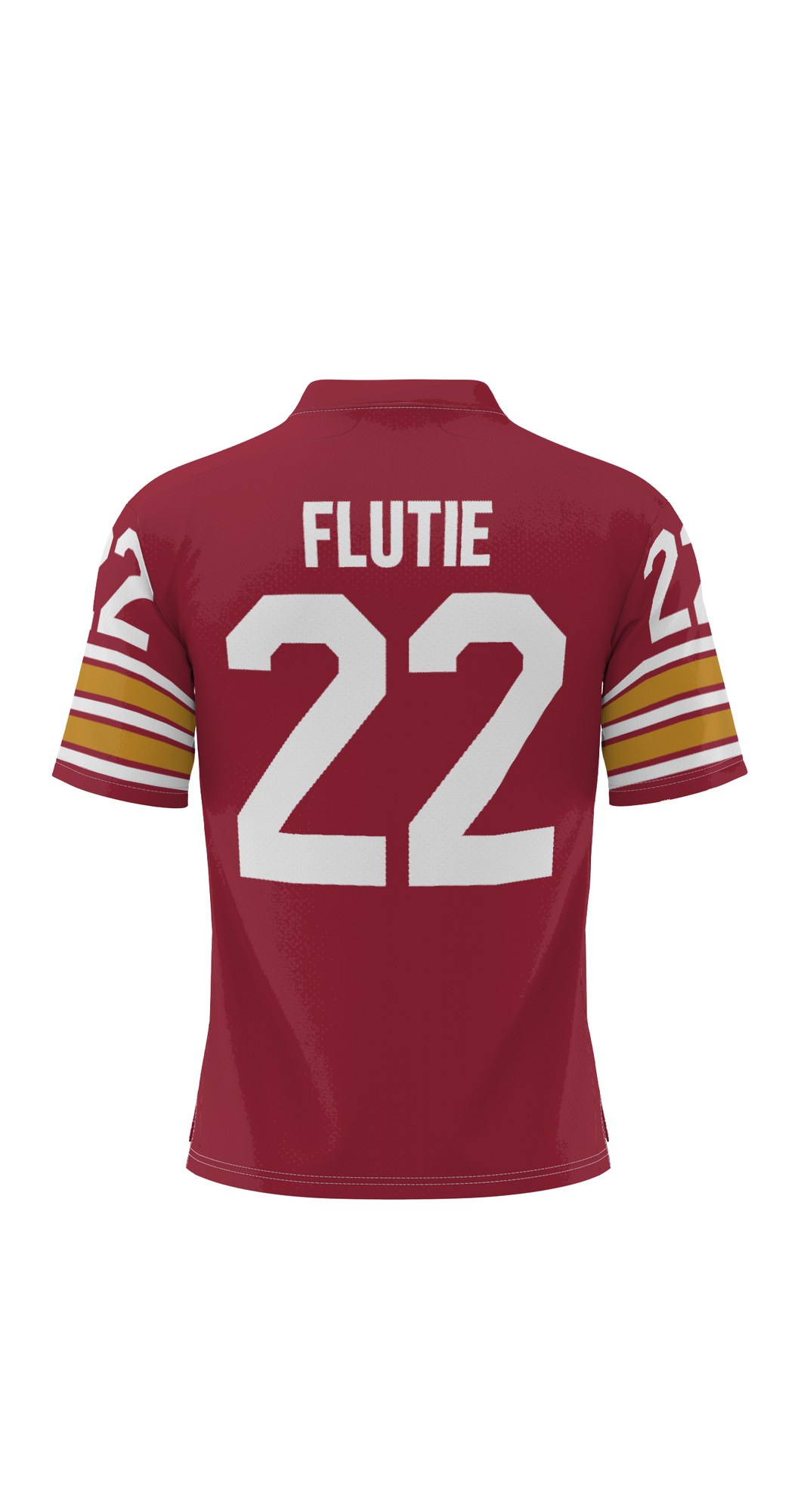 Doug Flutie Boston College Eagles Youth Heisman Football Jersey Maroon - back view