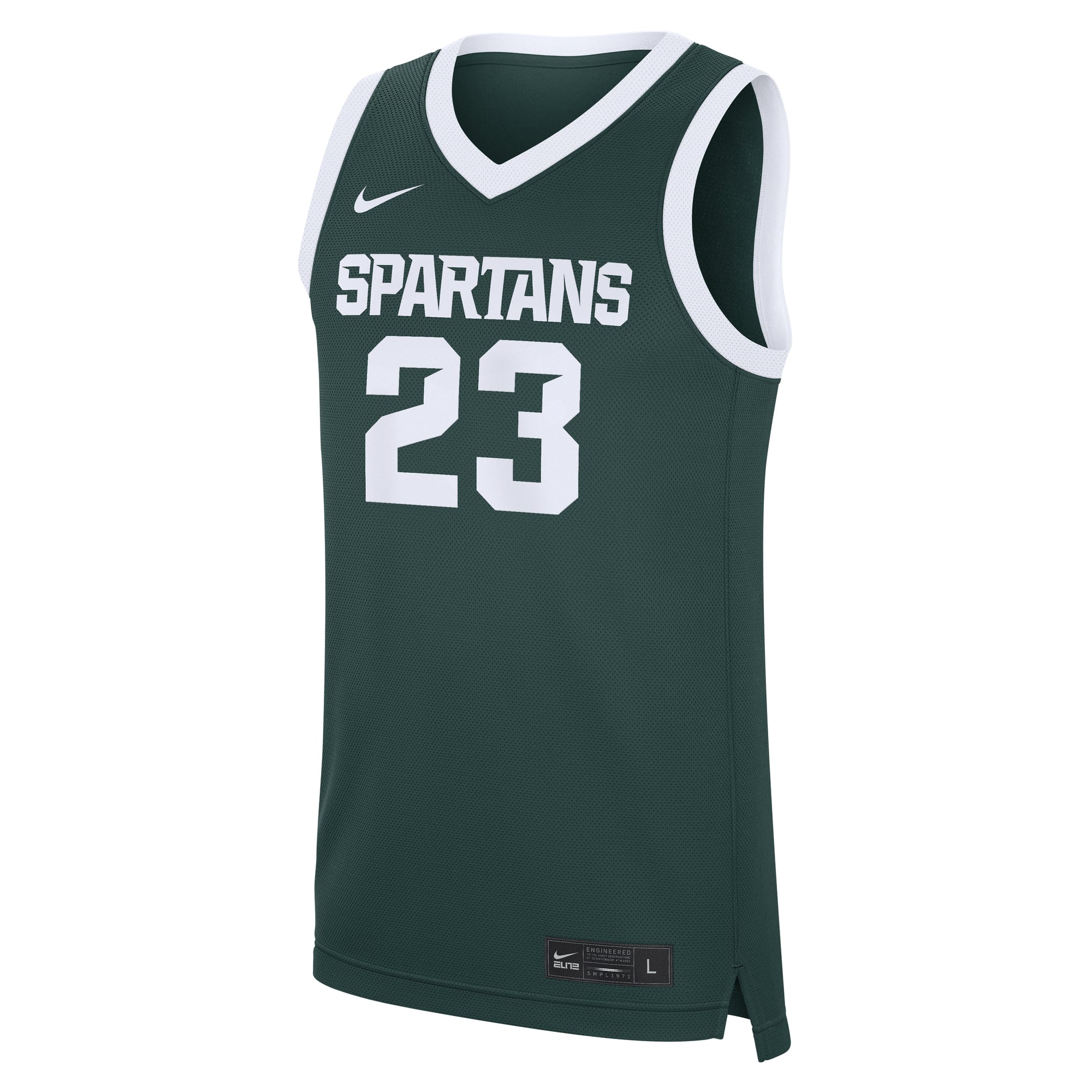 Draymond Green Michigan State Spartans Road Basketball Jersey Green - front view