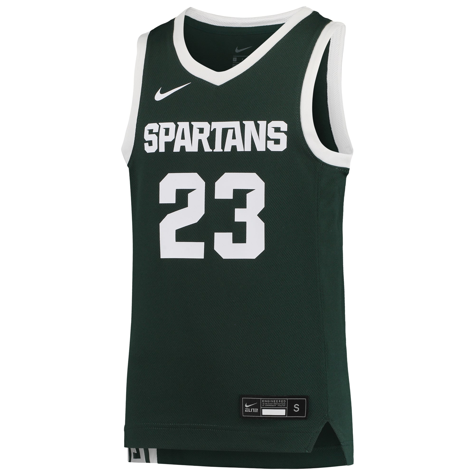 Draymond Green Michigan State Spartans Youth Basketball Jersey Green - front view