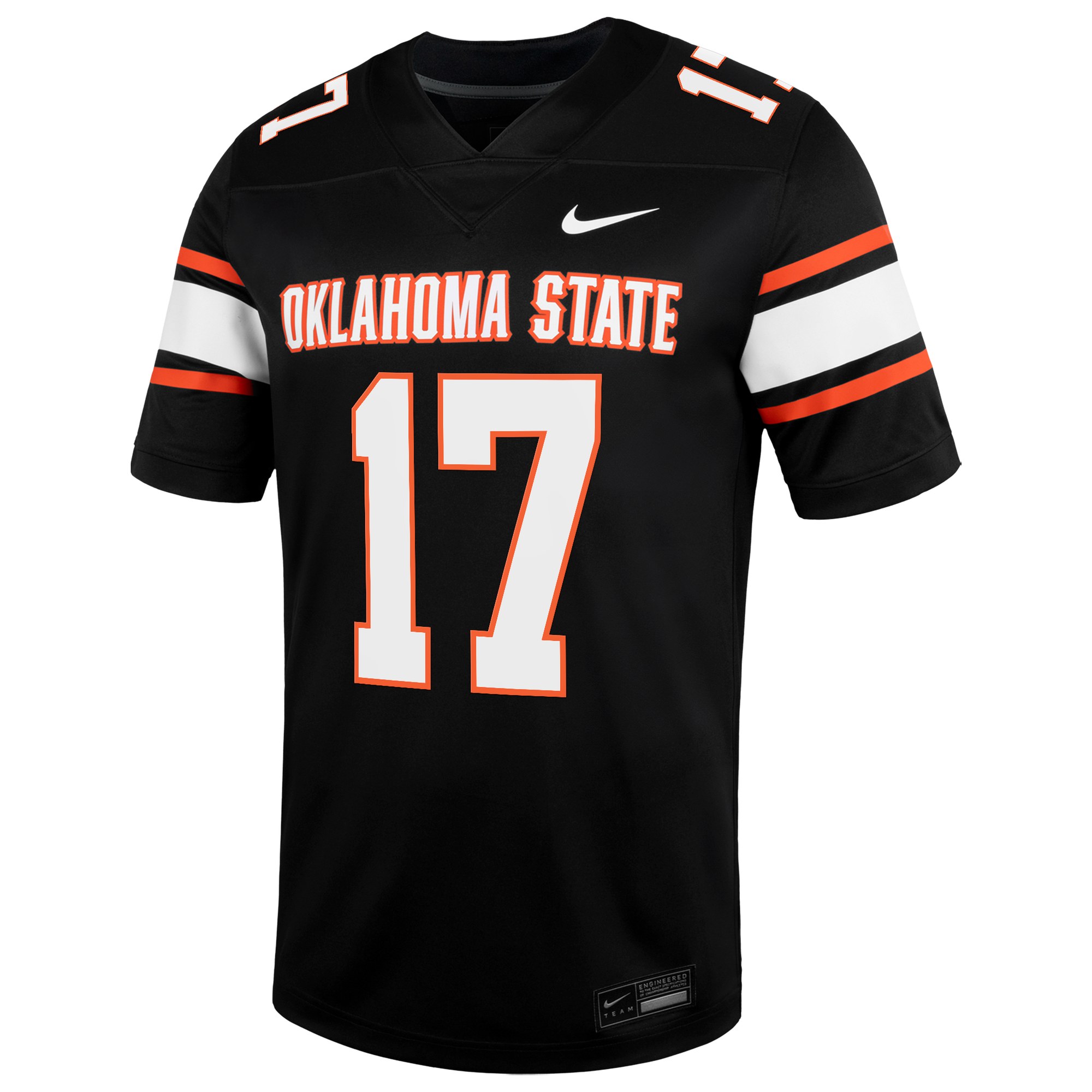 Drew Mestemaker Oklahoma State Cowboys Alternate Jersey Black - front view