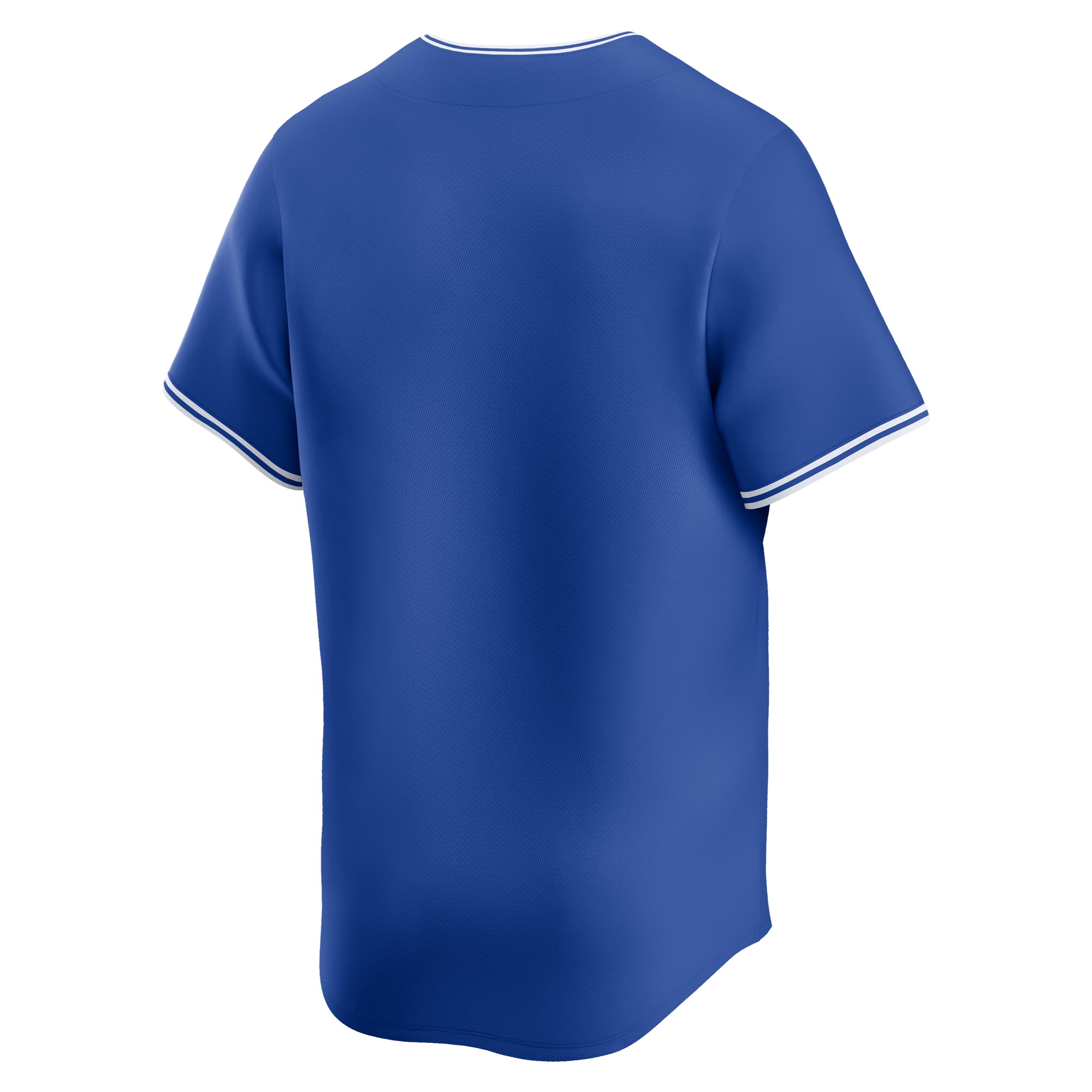 Duke Blue Devils Baseball Jersey Royal - back view