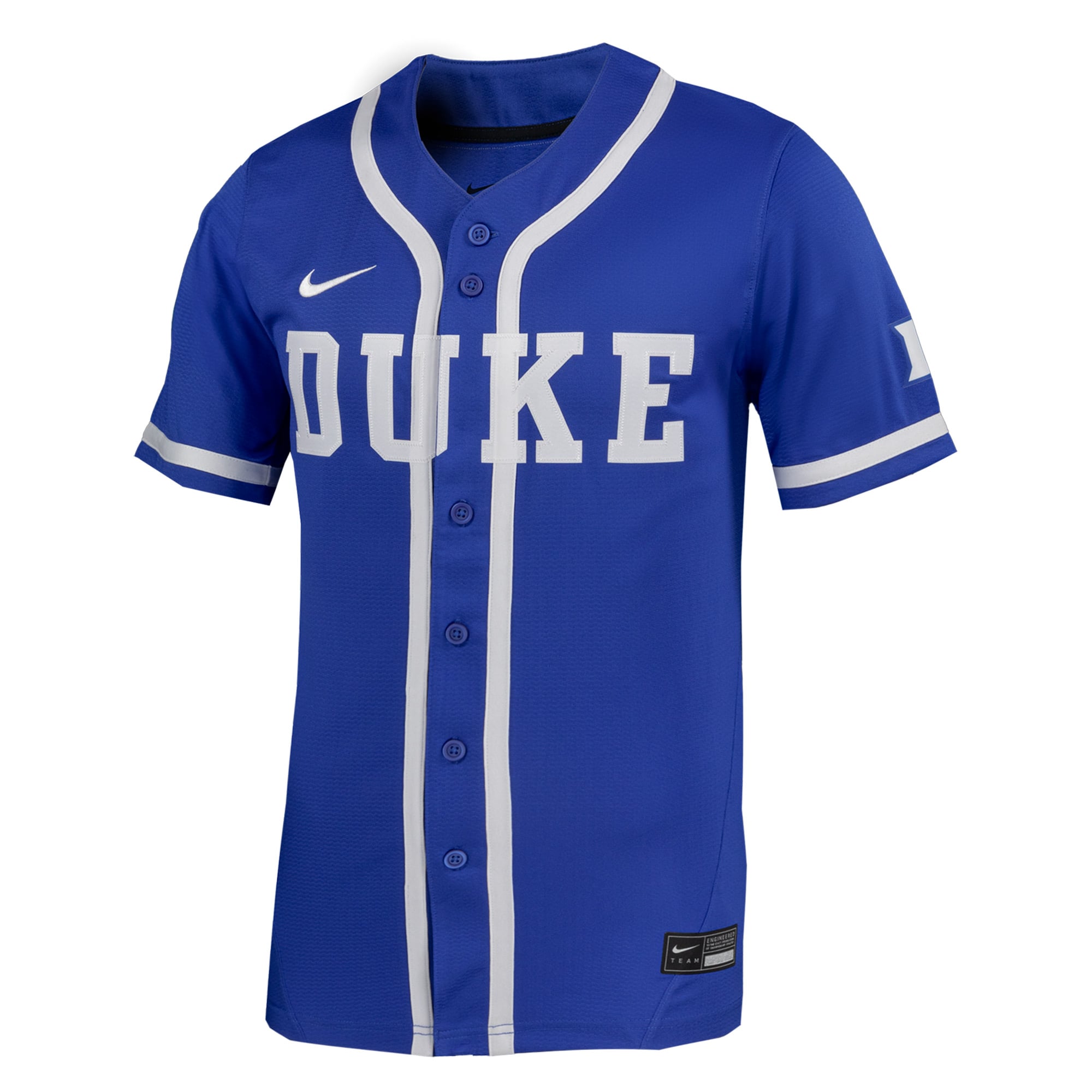 Duke Blue Devils Unisex Softball Jersey Royal - front view