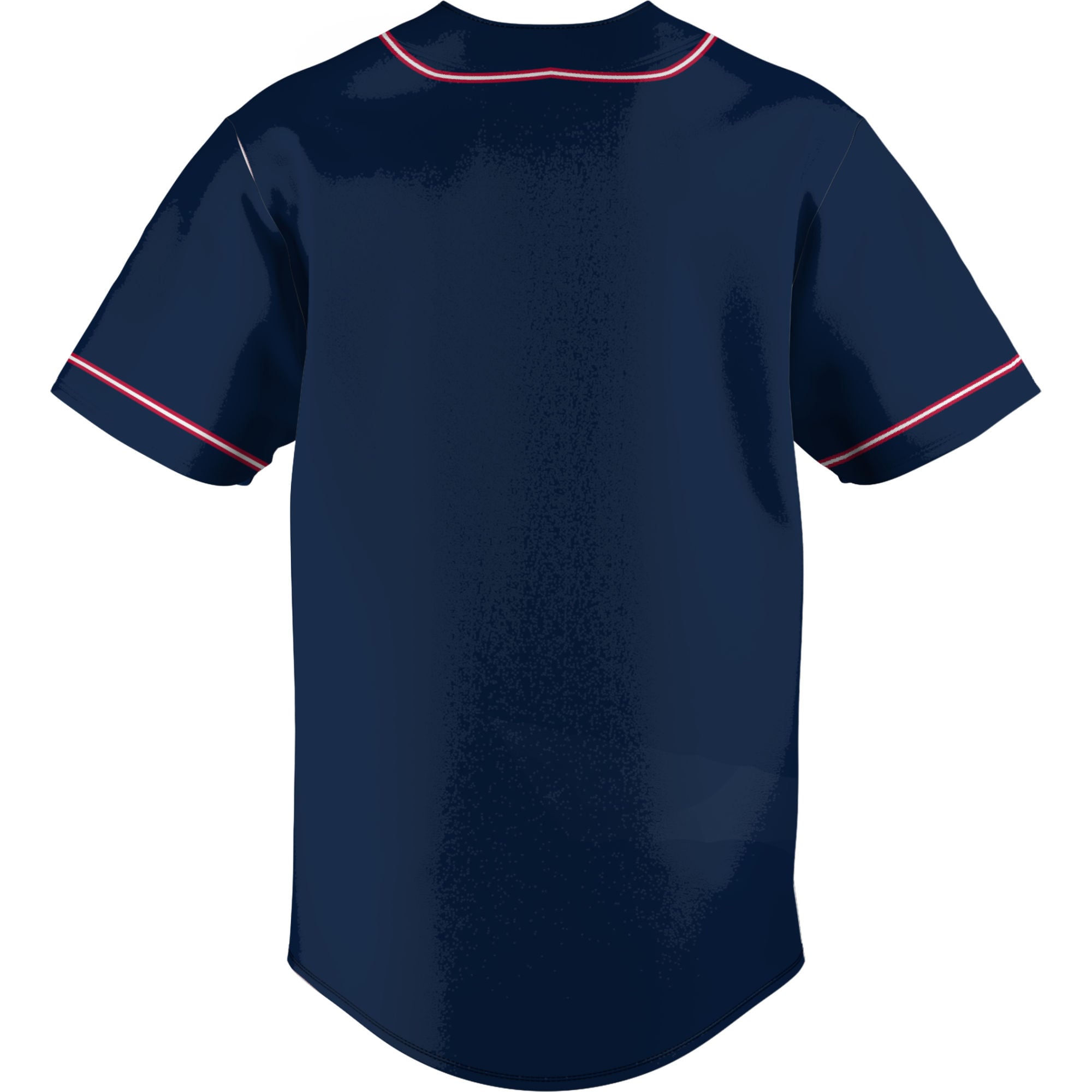 Duquesne Dukes Lightweight Baseball Jersey Blue - back view