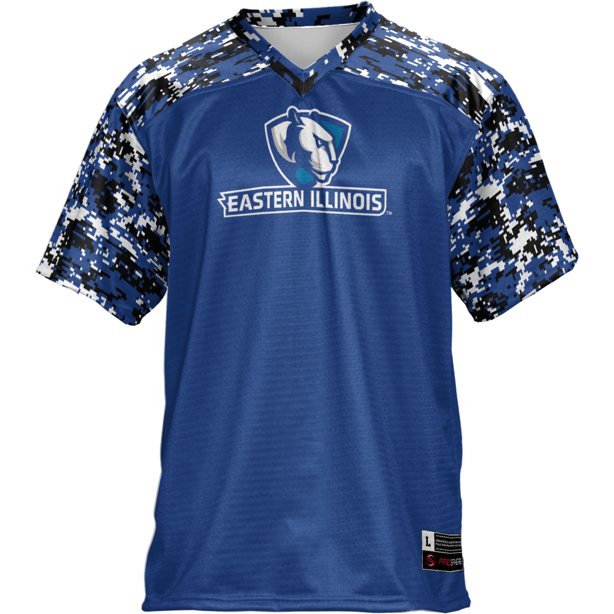Eastern Illinois Panthers Football Jersey Blue - front view