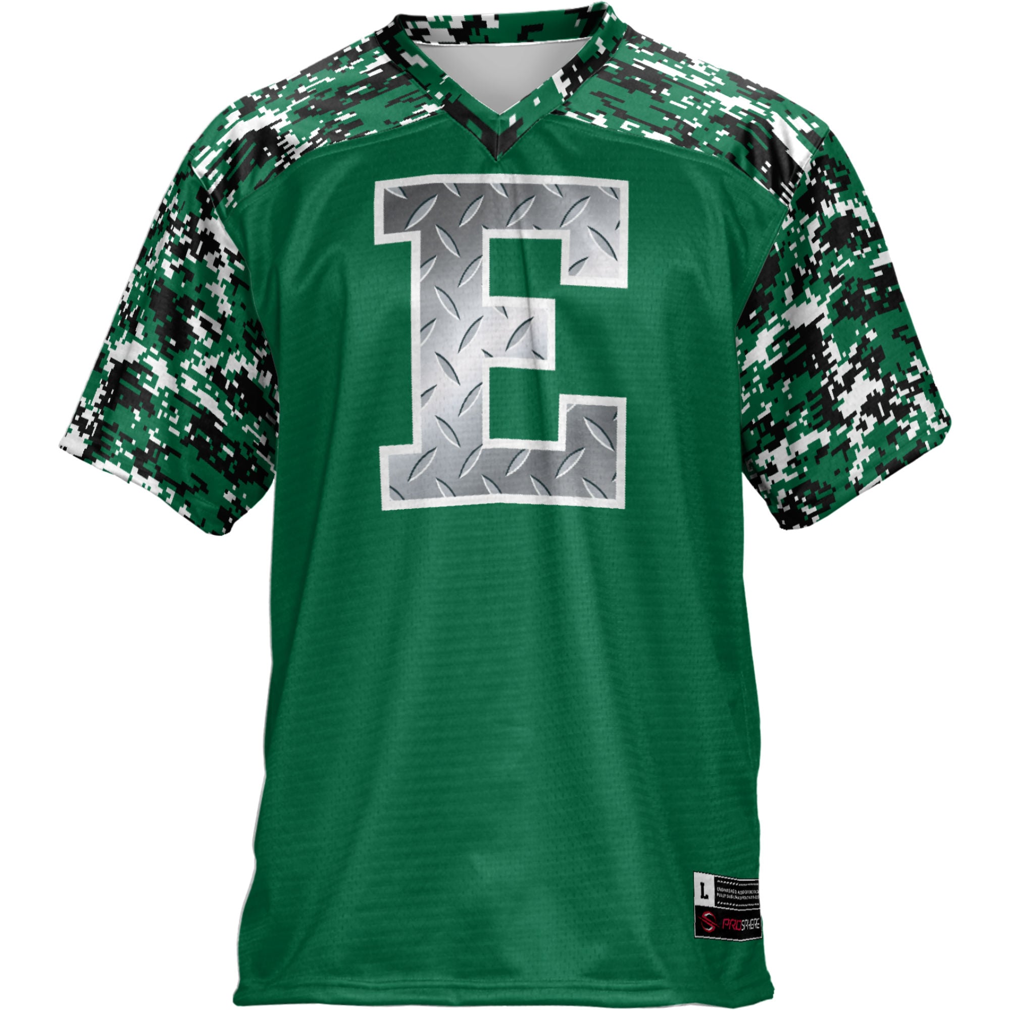 Eastern Michigan Eagles Football Jersey Green - front view