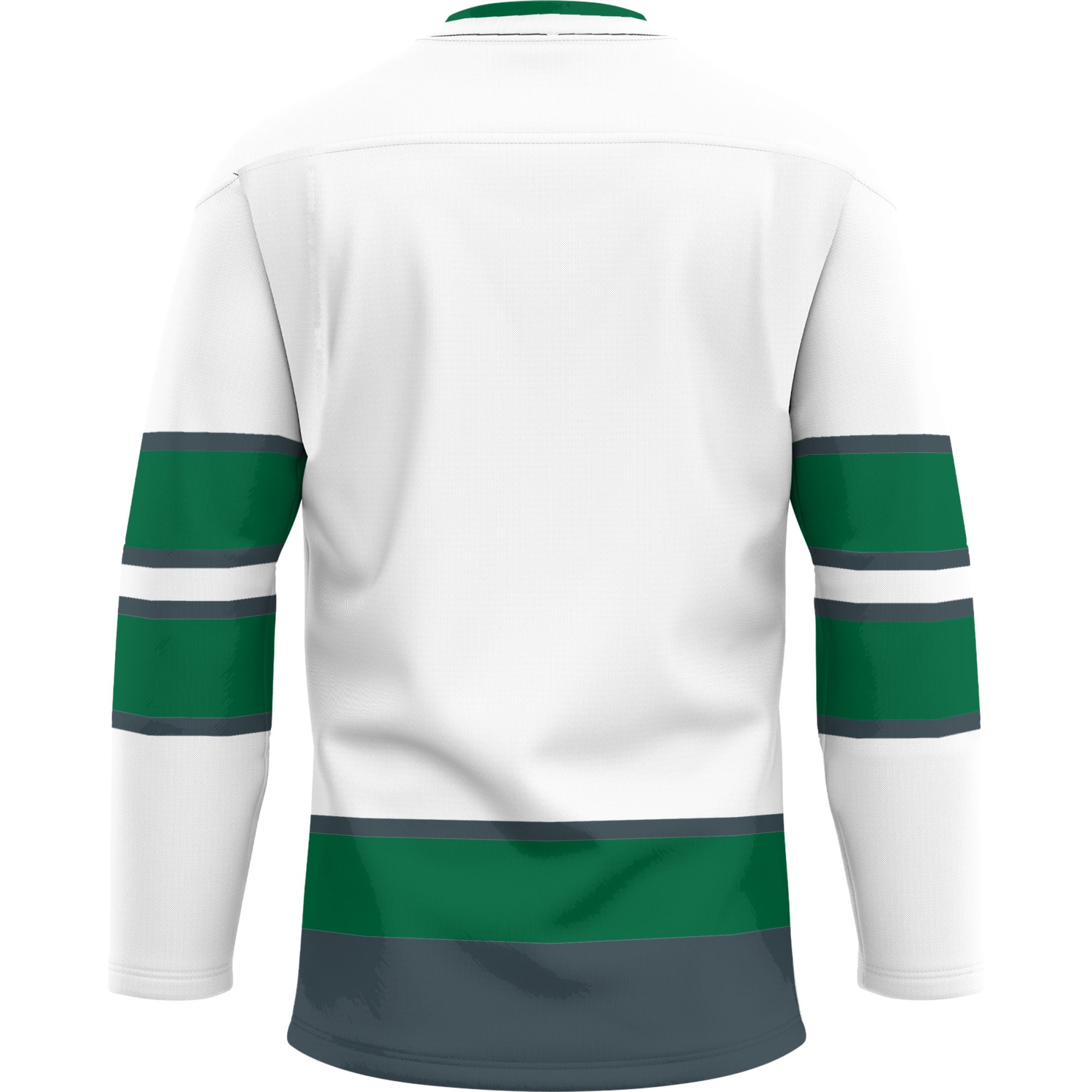 Eastern Michigan Eagles Hockey Jersey Green - back view