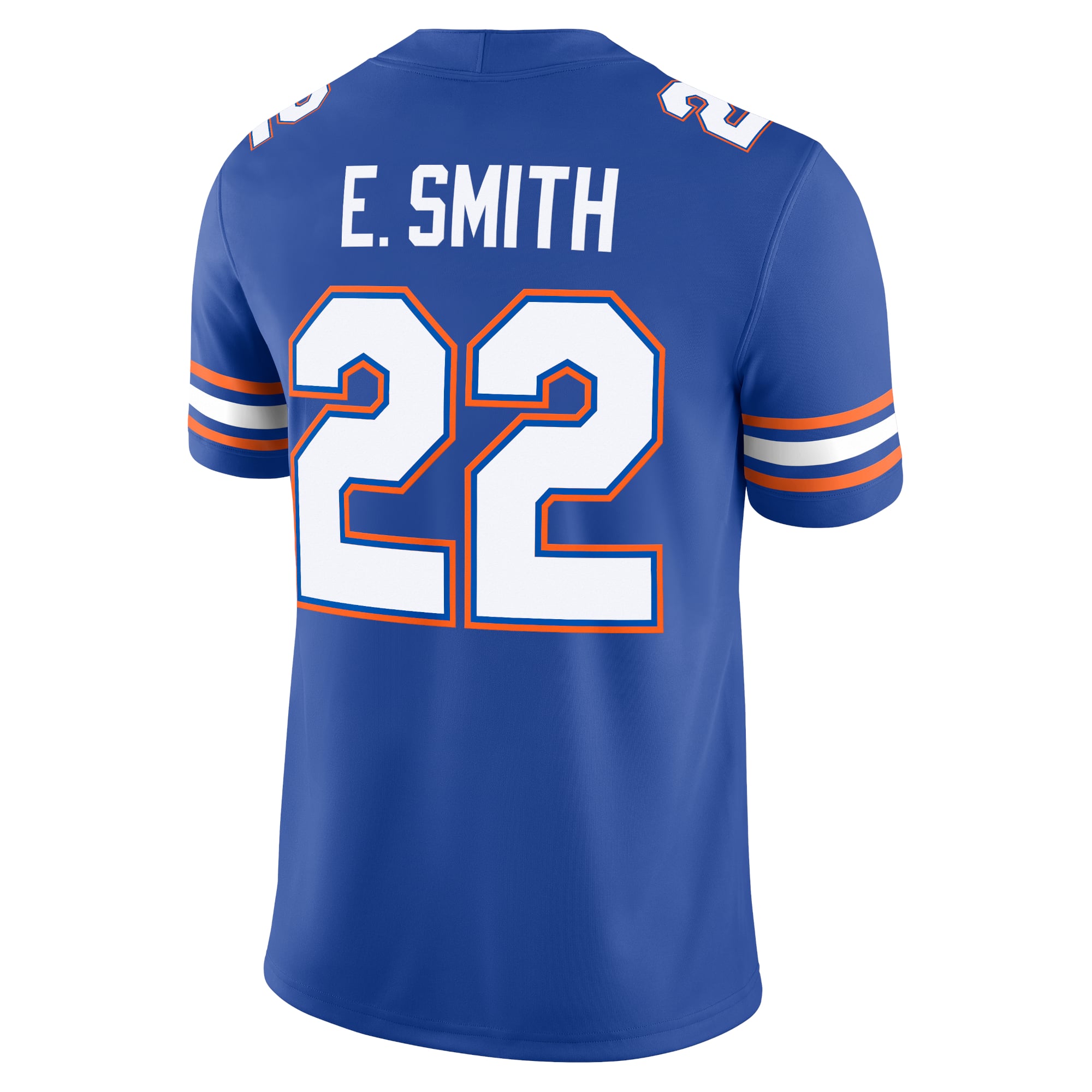 Emmitt Smith Florida Gators Alumni Player Jersey Royal - back view