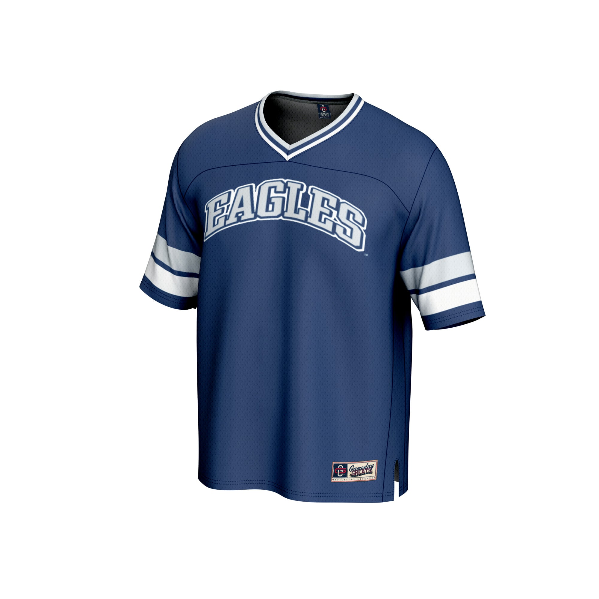 Emory Eagles Football Jersey Navy - front view