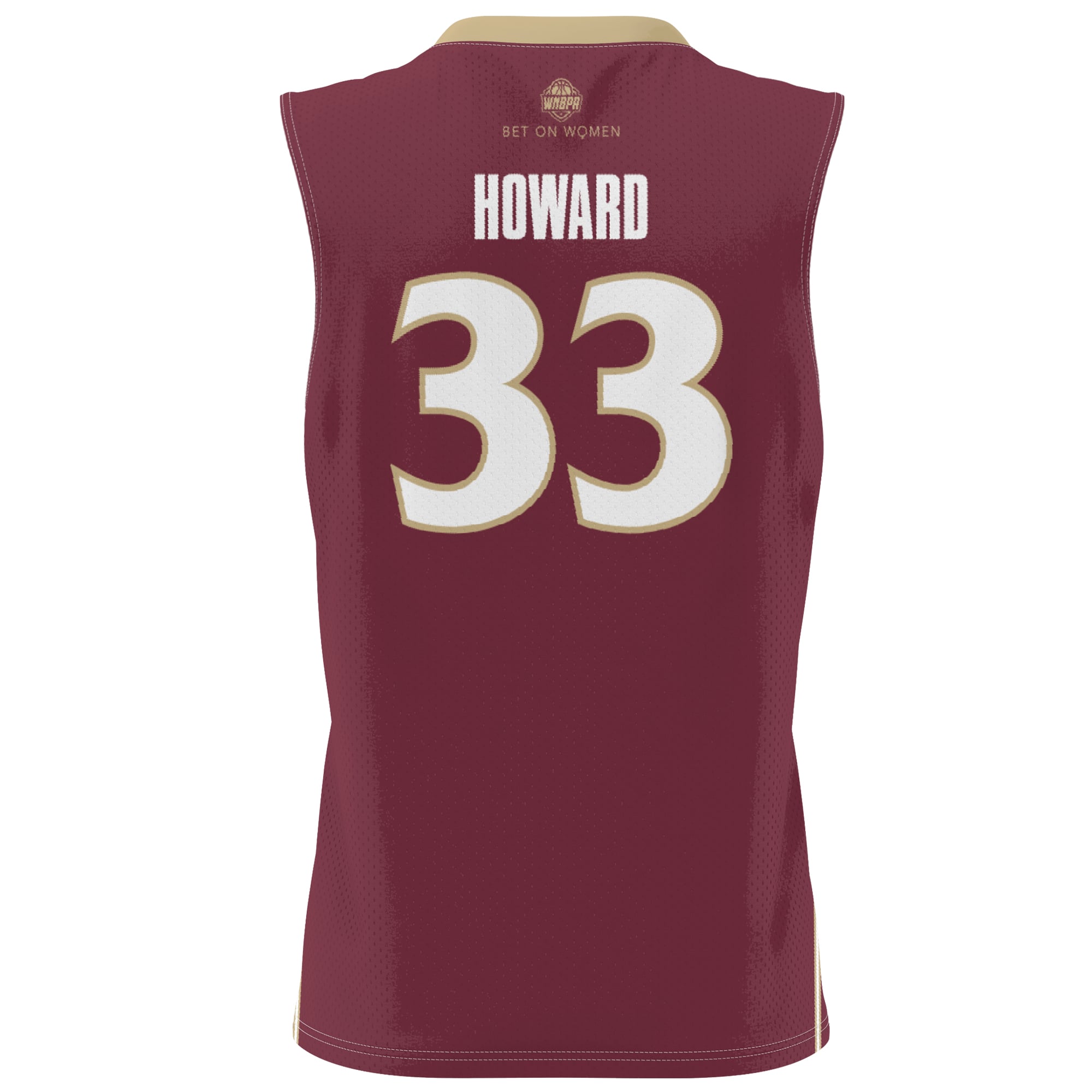 Erin Howard Florida State Seminoles Youth Lightweight Basketball Alumni Jersey Garnet - back view