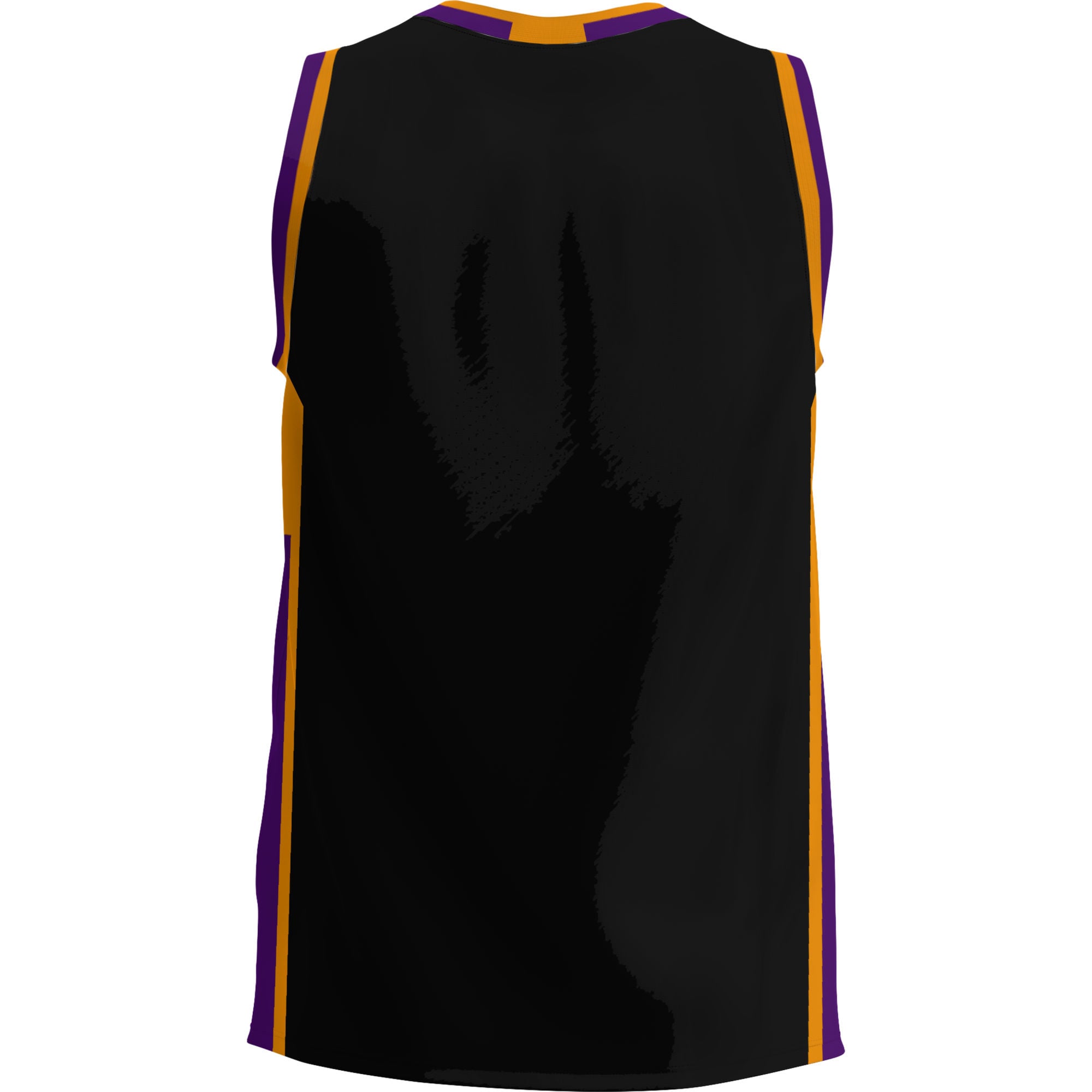 Evansville Purple Aces Lightweight Basketball Jersey Purple - back view