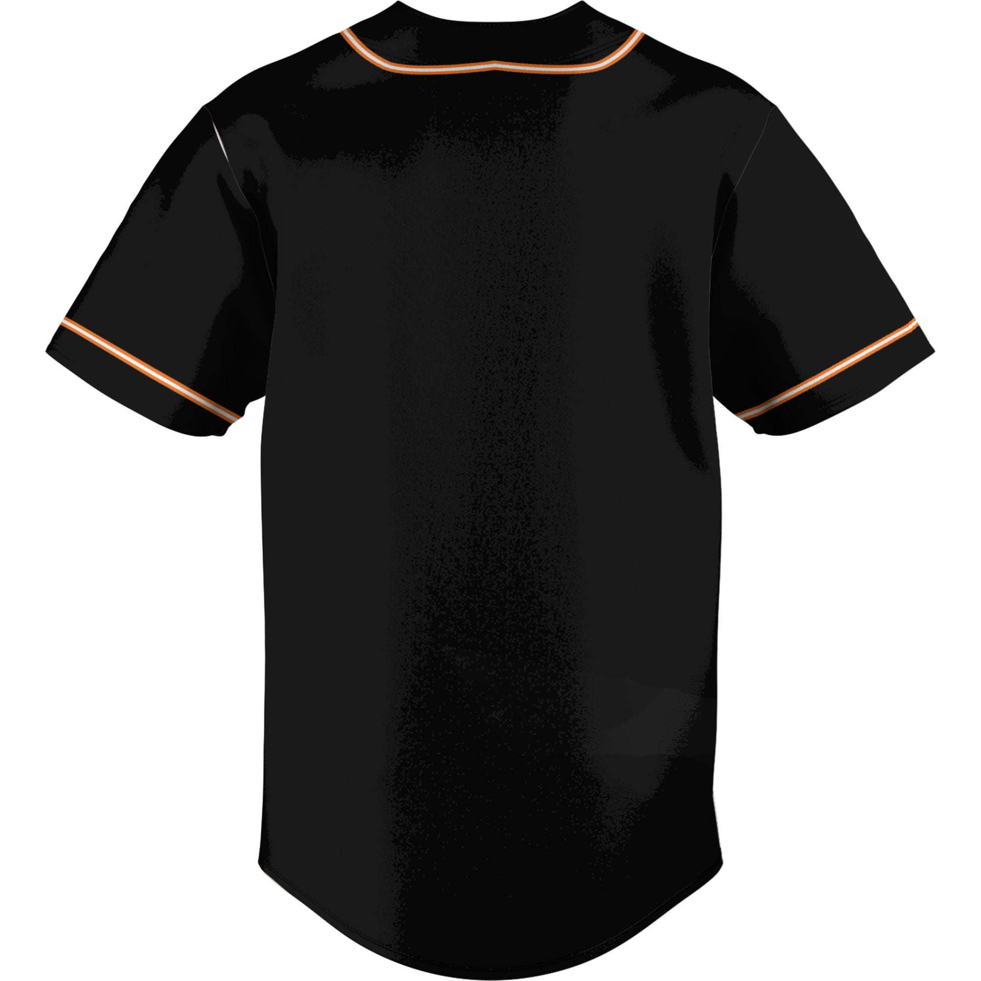 Findlay Oilers Lightweight Baseball Jersey Black - back view