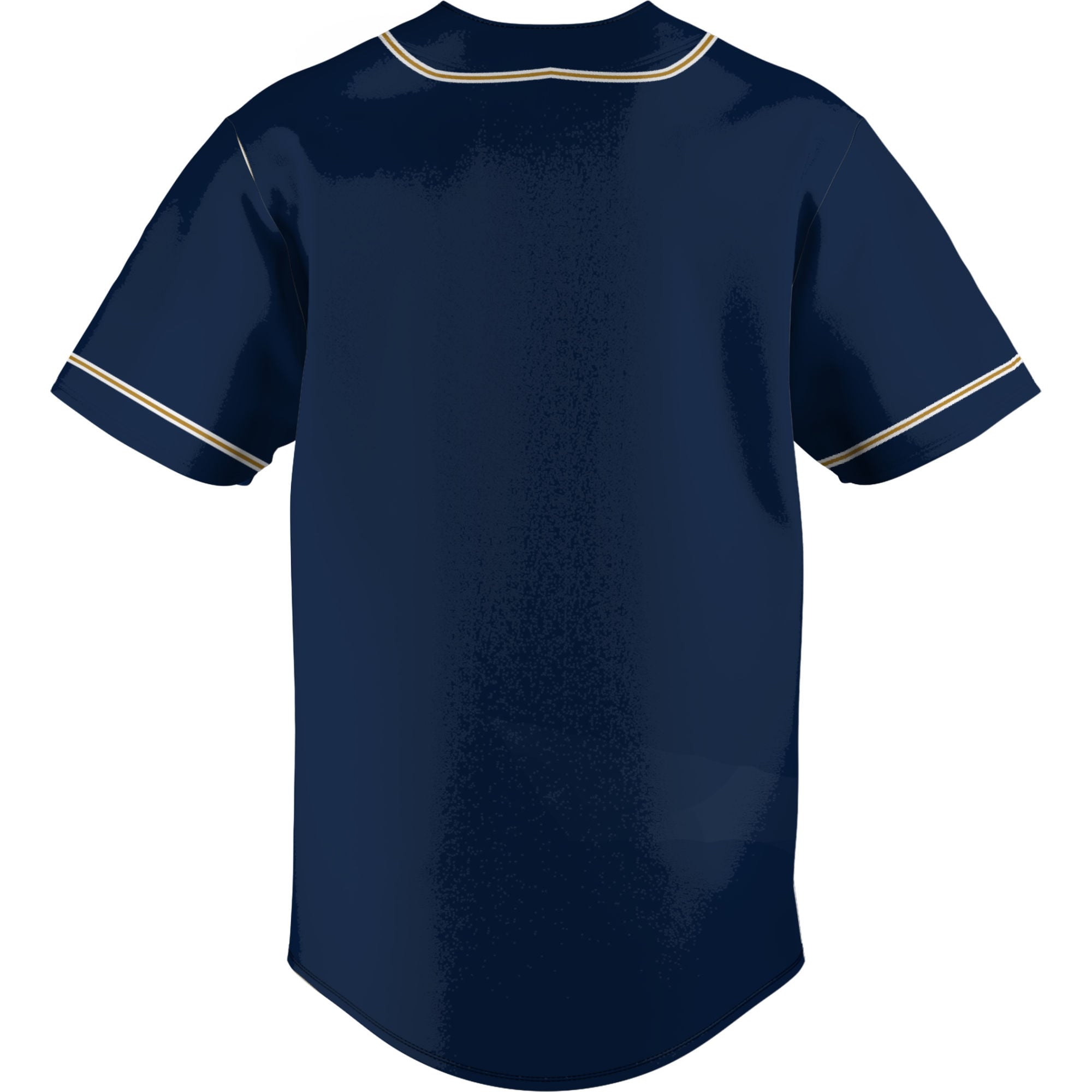 FIU Panthers Lightweight Baseball Jersey Blue - back view