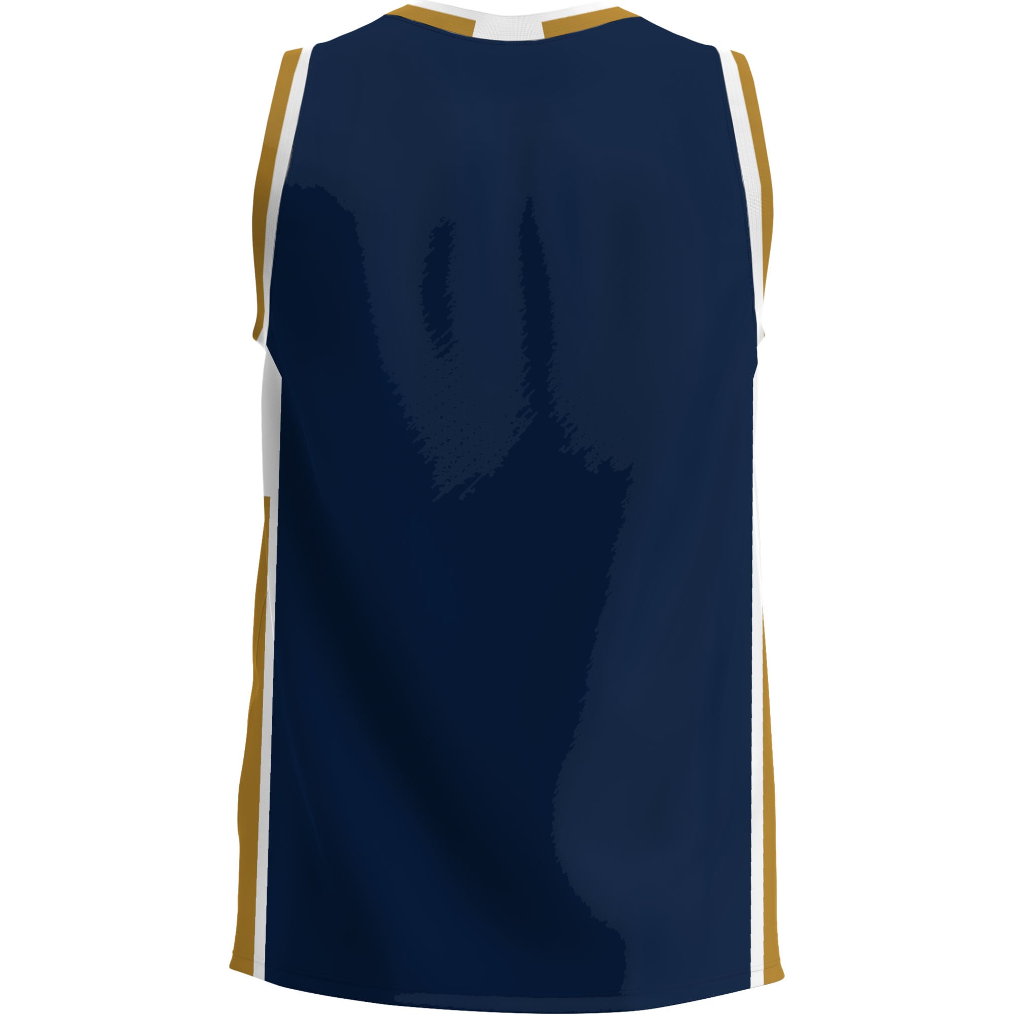 FIU Panthers Lightweight Basketball Jersey Navy - back view