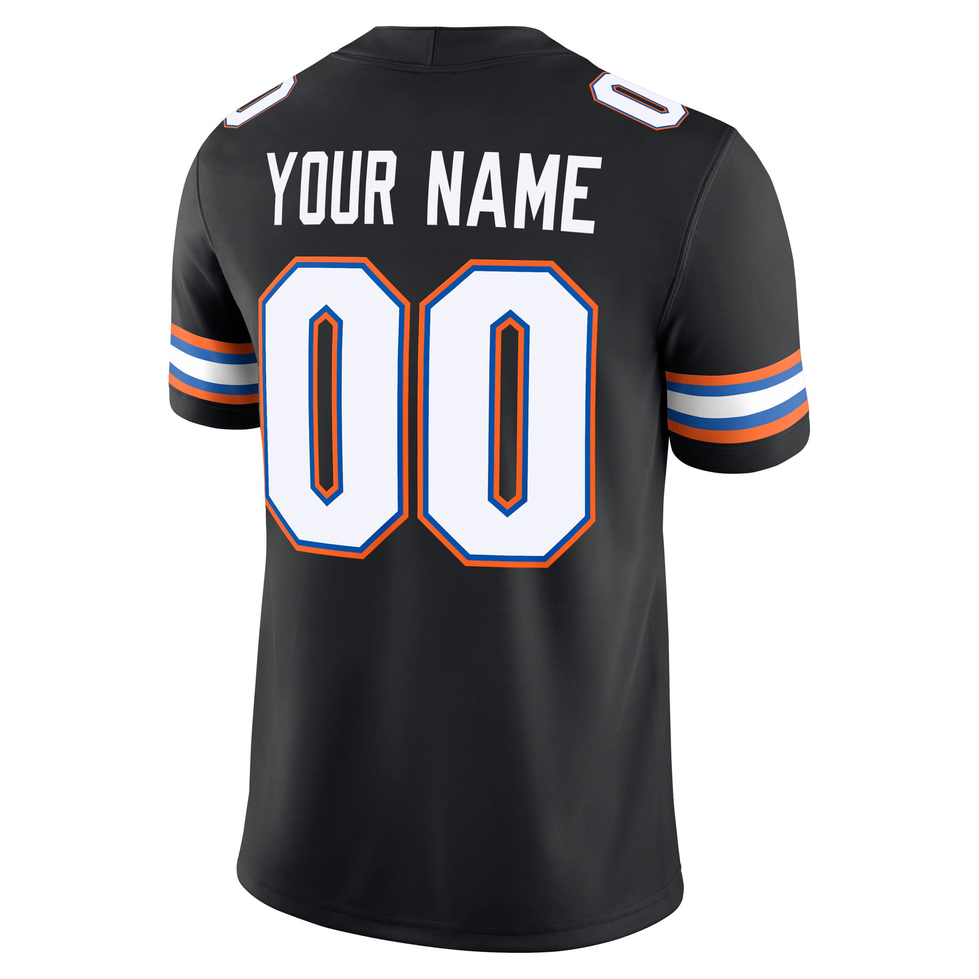 Florida Gators Alternate Custom Jersey Black - back view