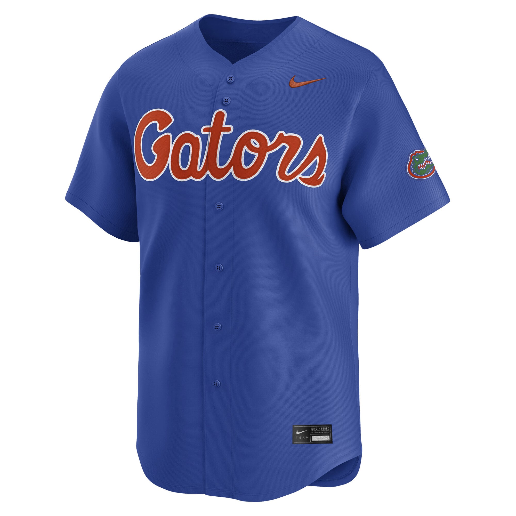 Florida Gators Baseball Jersey Royal - front view