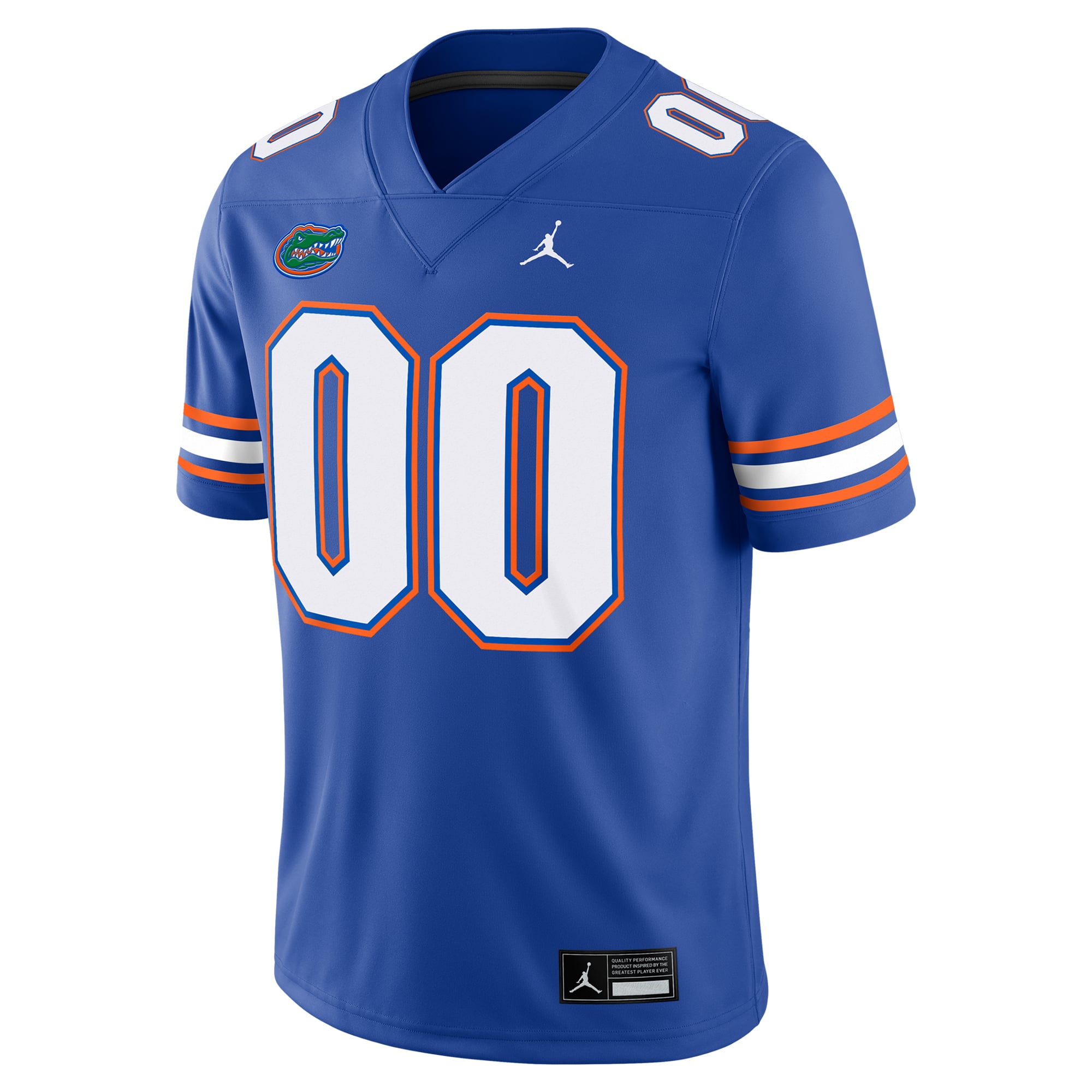 Florida Gators Custom Jersey Royal - front view