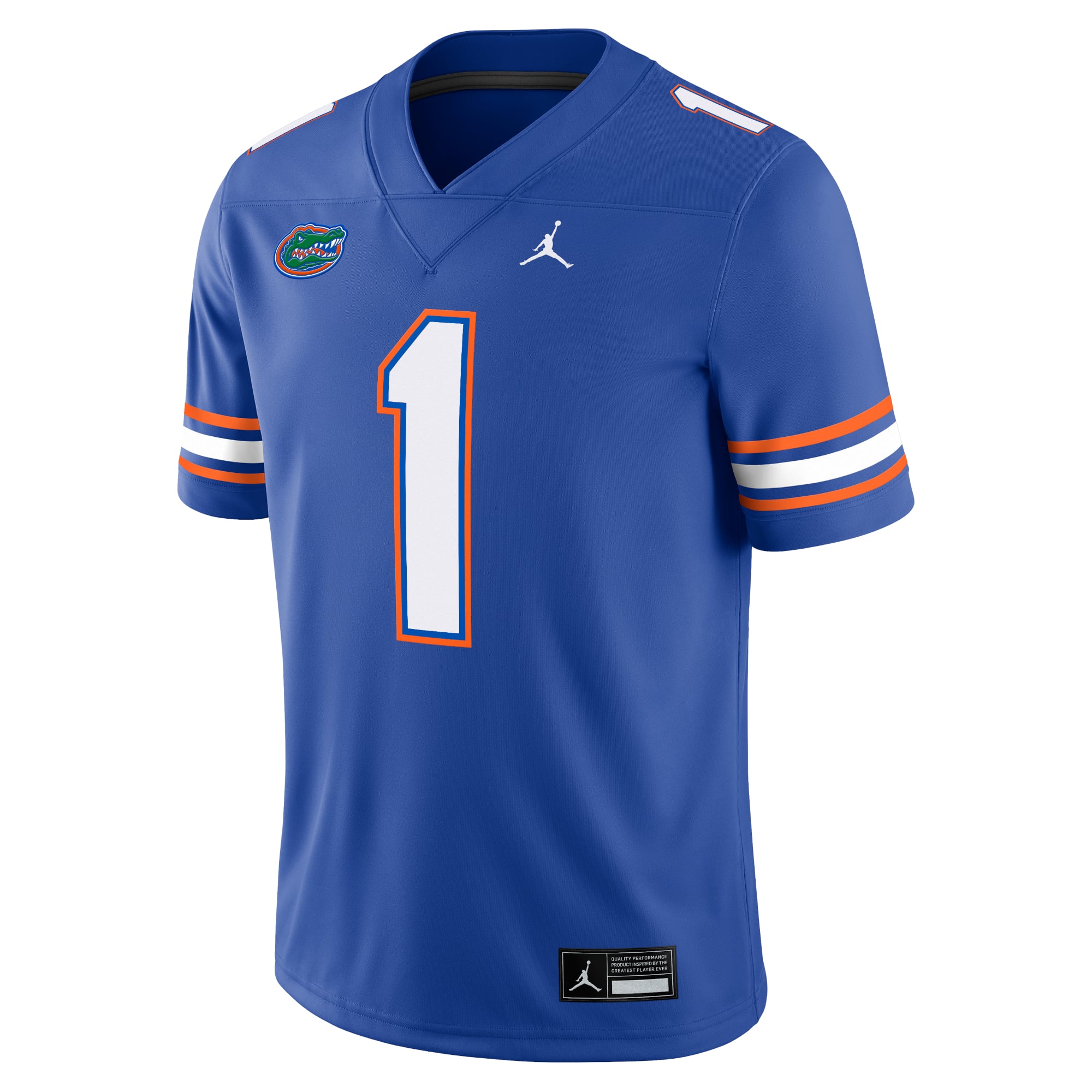 #1 Florida Gators Jersey Royal - front view