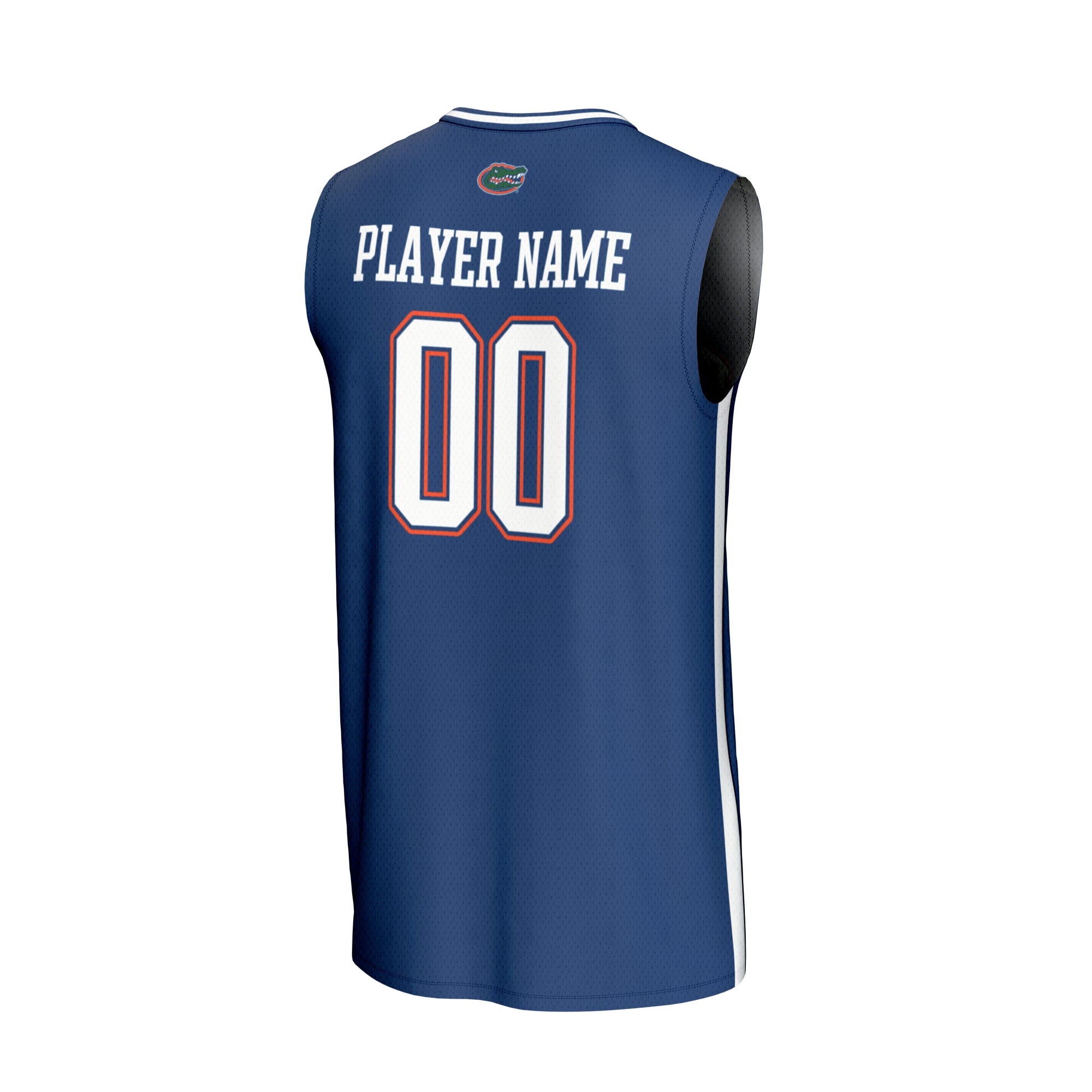 Florida Gators Lightweight Basketball Fashion Jersey Royal - back view