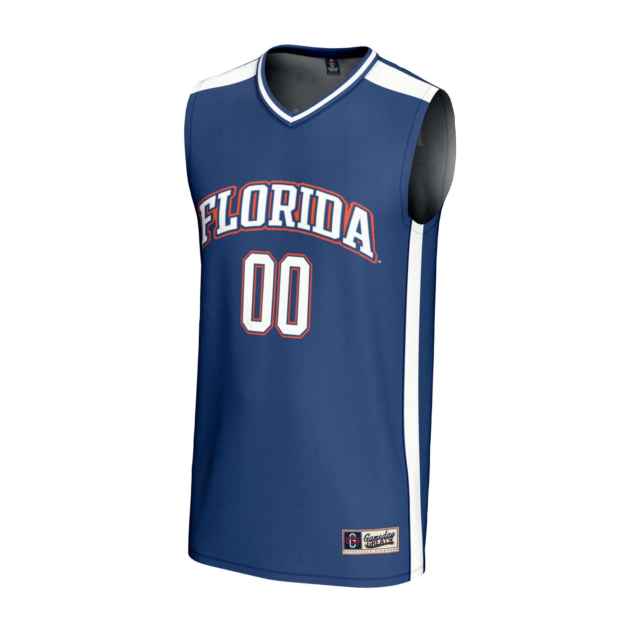 Florida Gators Lightweight Basketball Fashion Jersey Royal - front view