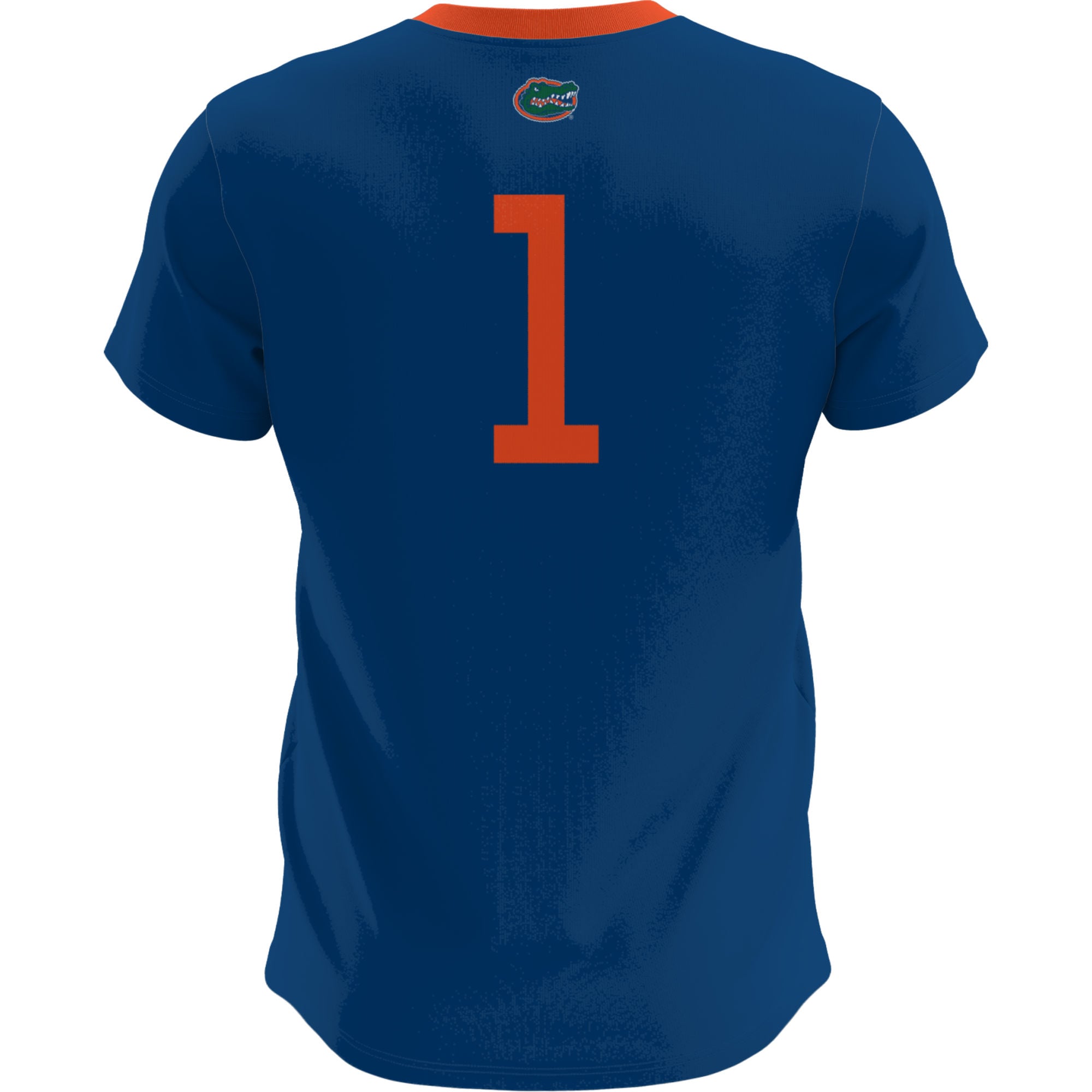 Florida Gators Lightweight Soccer Fashion Jersey Royal - back view