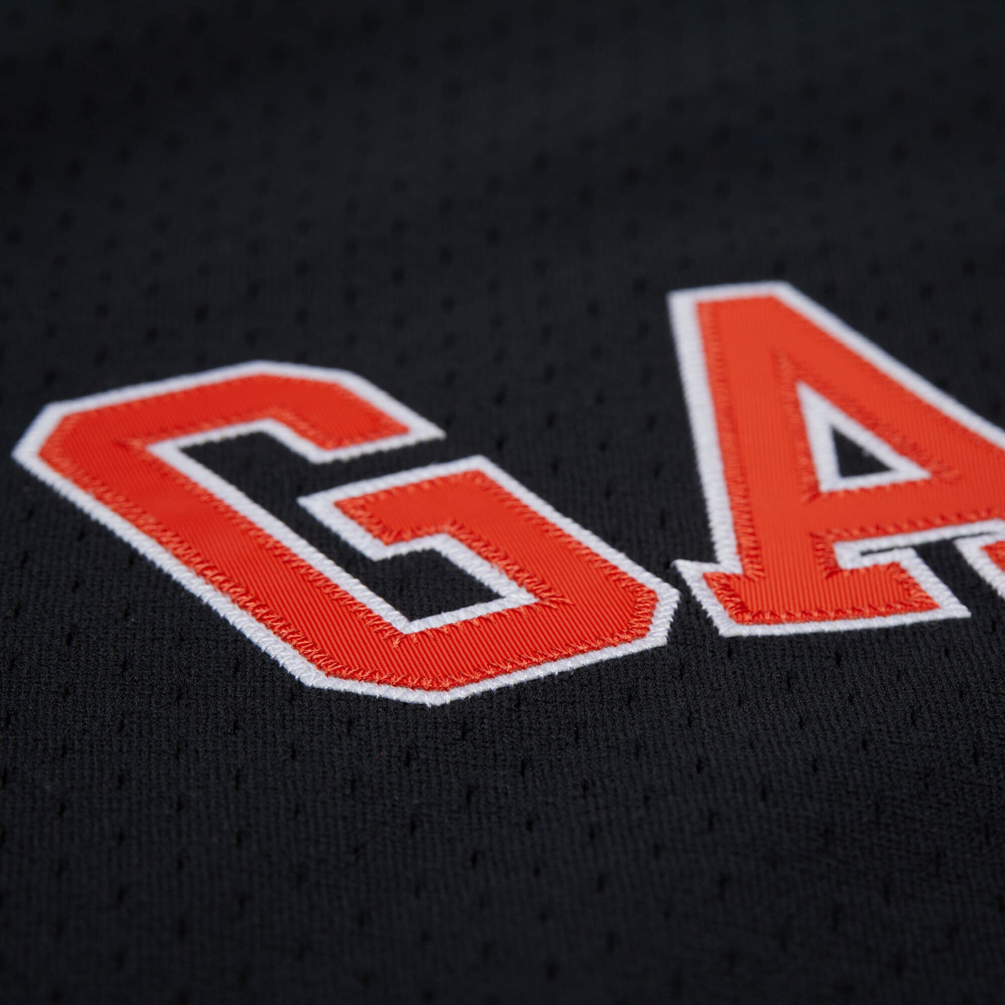 Florida Gators On The Clock Full-Button Fashion Jersey Black - detail view 1