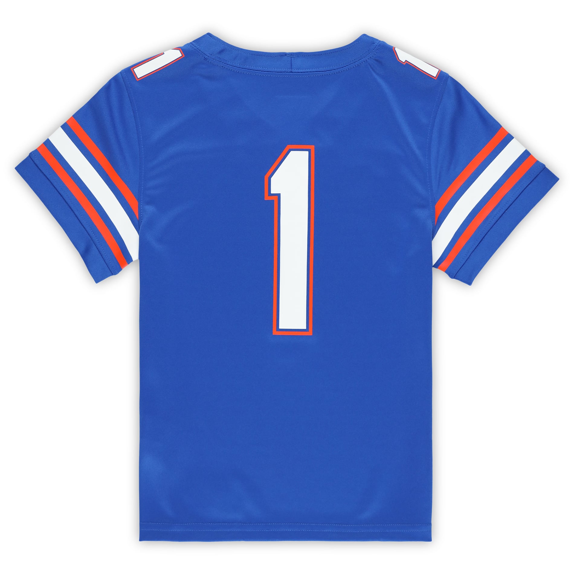#1 Florida Gators Preschool Jersey Royal - back view