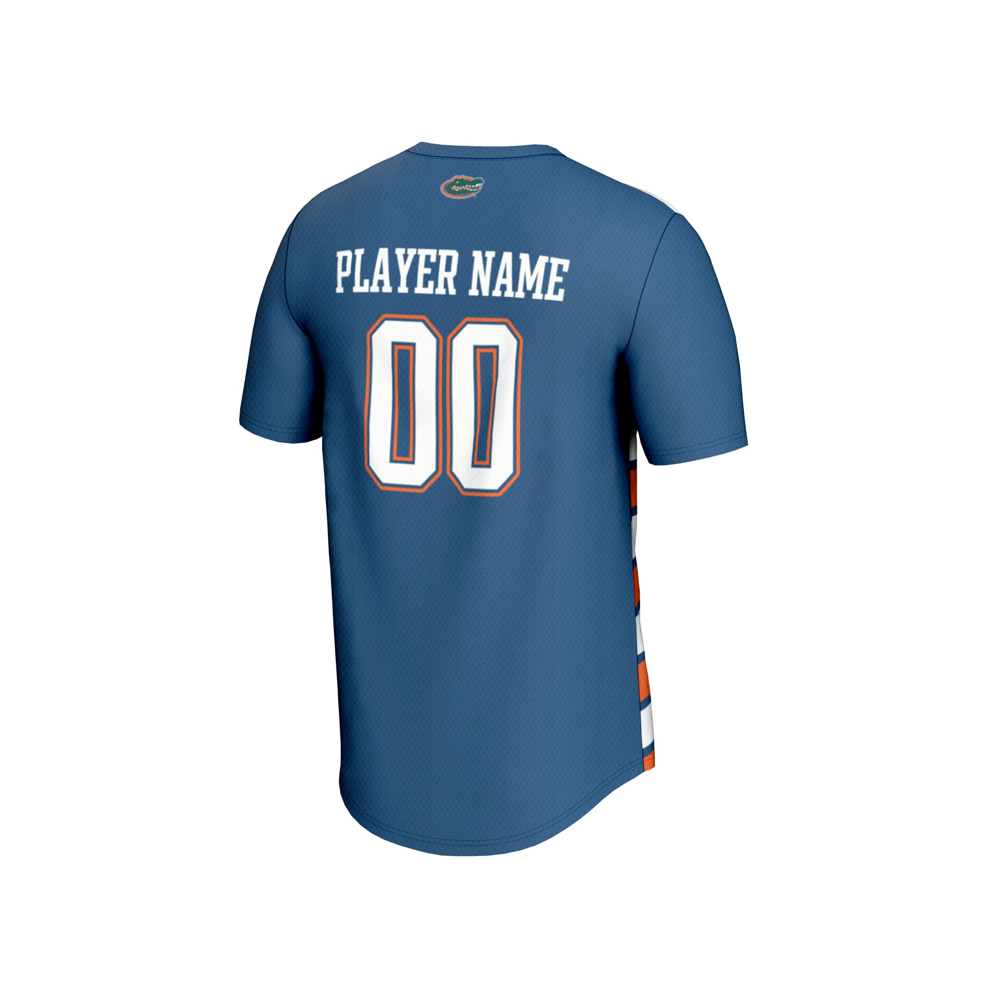 Florida Gators Unisex Collegiate Women's Soccer Lightweight Fashion Jersey Royal - back view