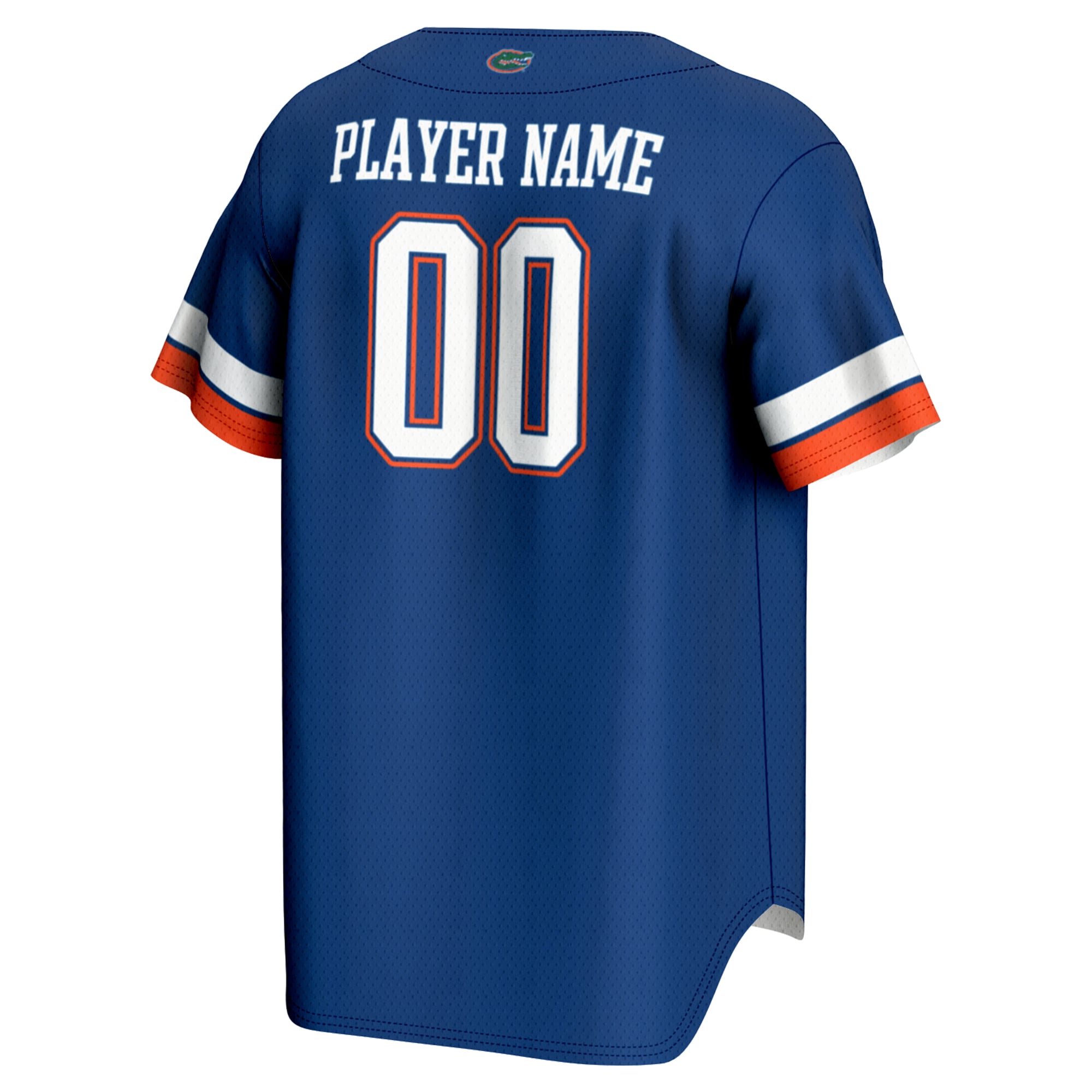 Florida Gators Unisex Lightweight Baseball Jersey Royal - back view