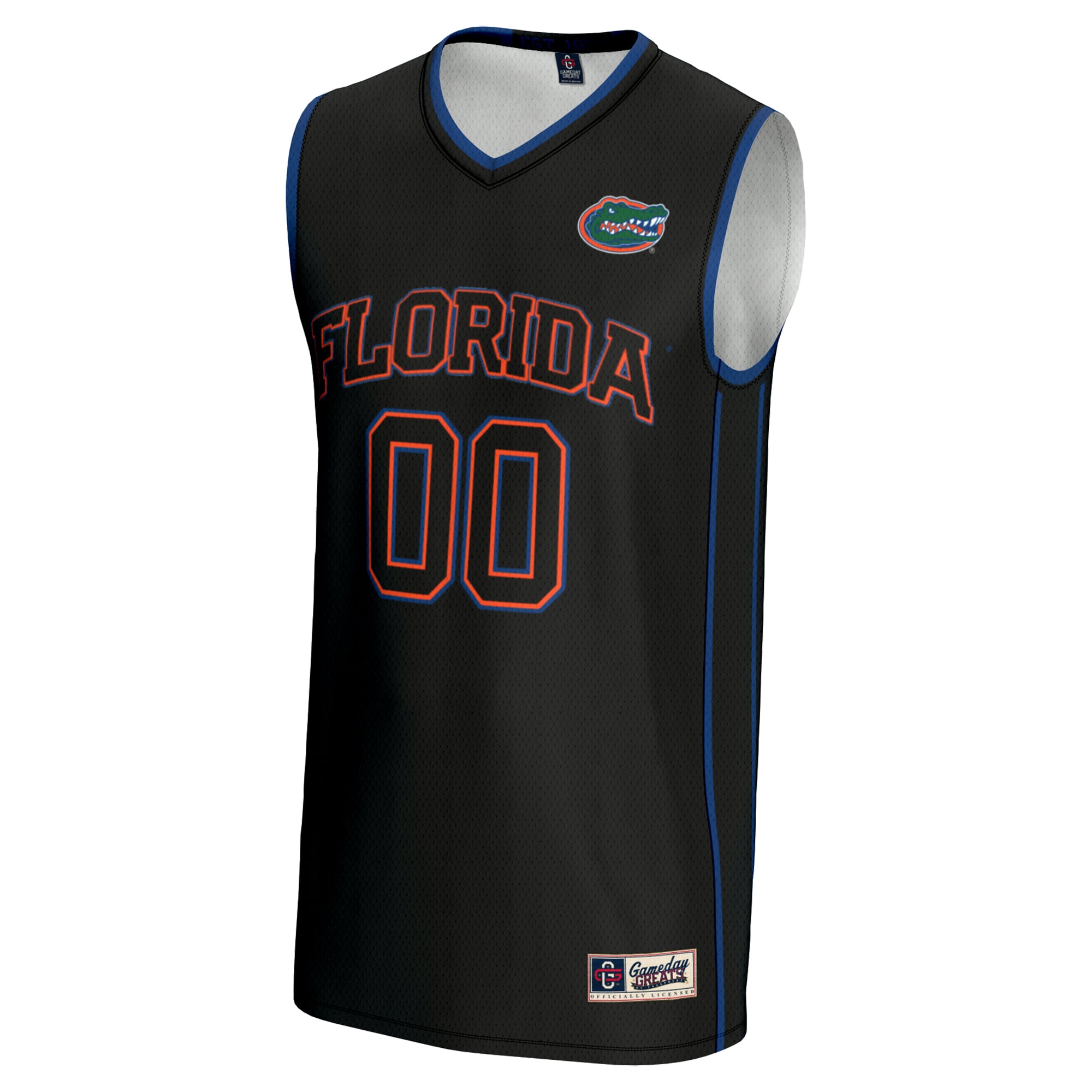 Florida Gators Youth Lightweight Men's Basketball Jersey Black - front view