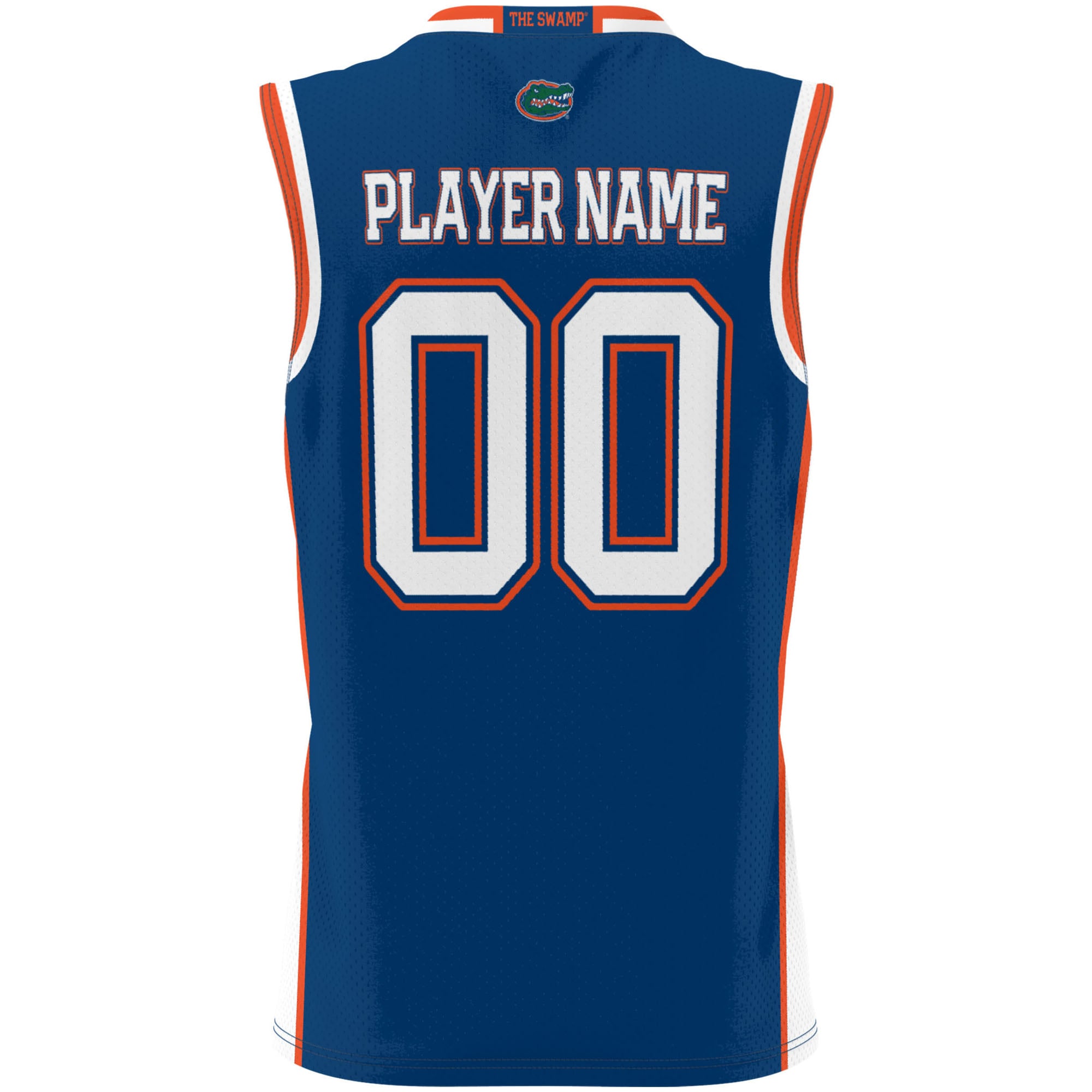 Florida Gators Unisex Lightweight Men's Basketball Jersey Royal - back view