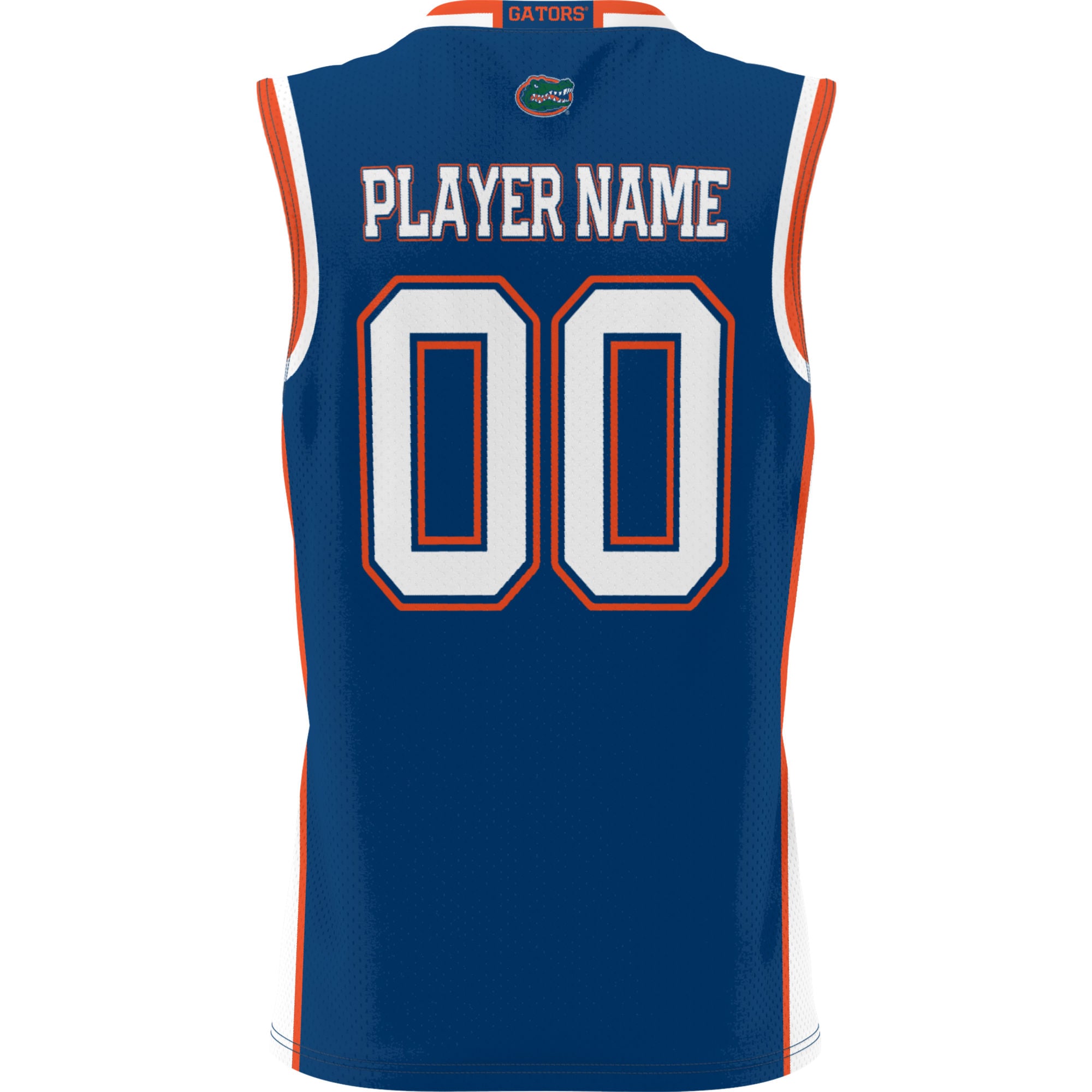 Florida Gators Unisex Lightweight Women's Basketball Jersey Royal - back view