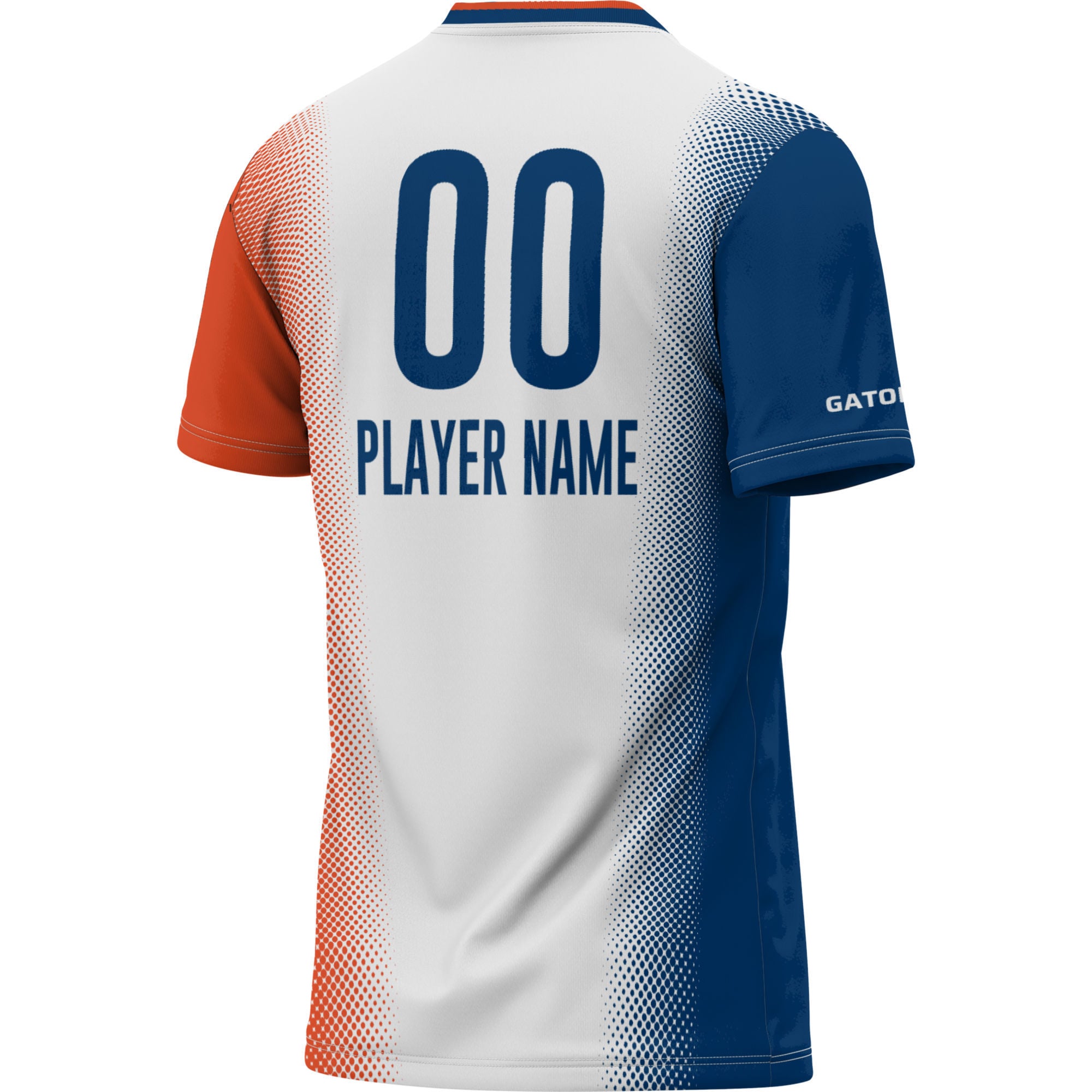 Florida Gators Unisex Lightweight Women's Soccer Jersey White - back view