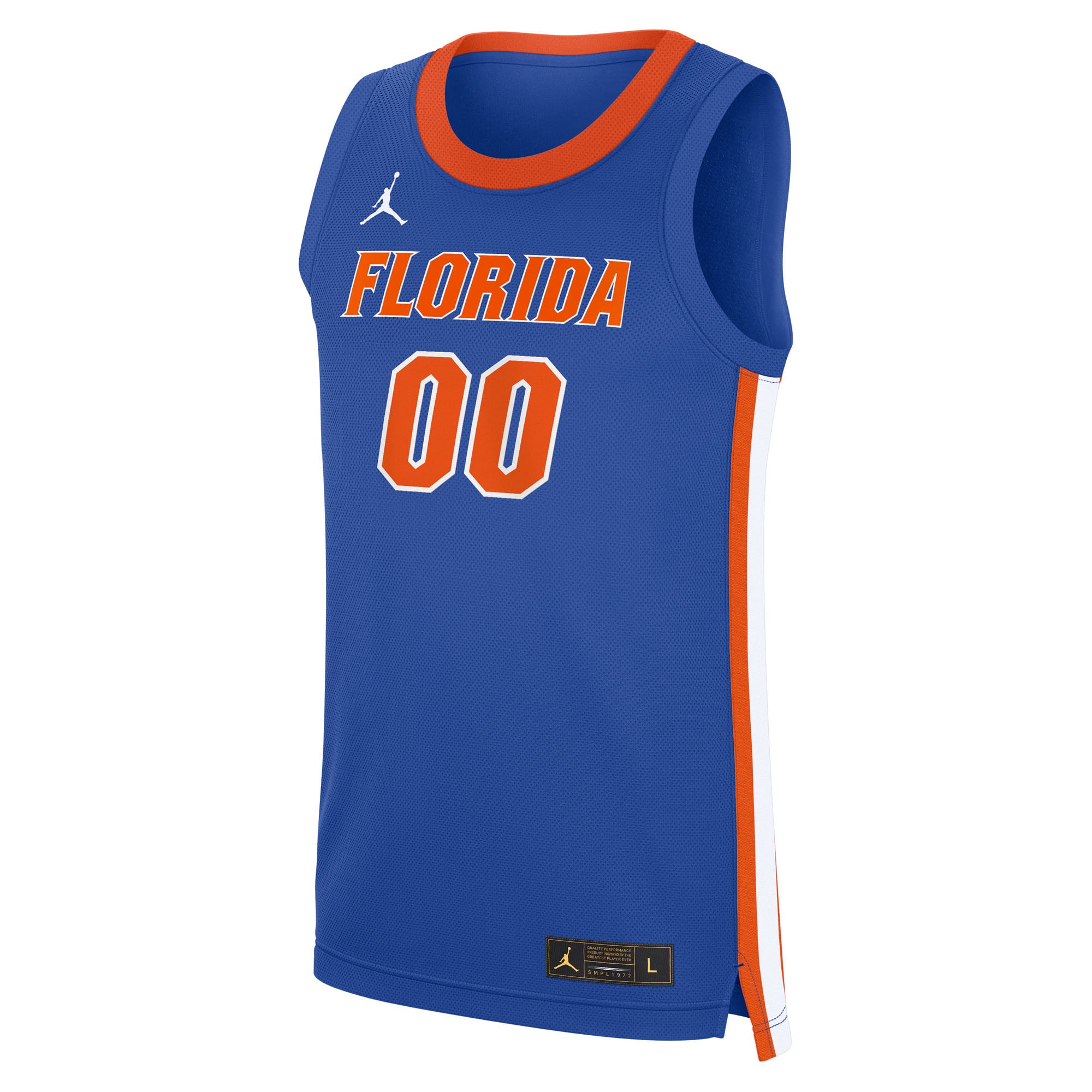 Florida Gators Unisex Men's Basketball Jersey Royal - front view