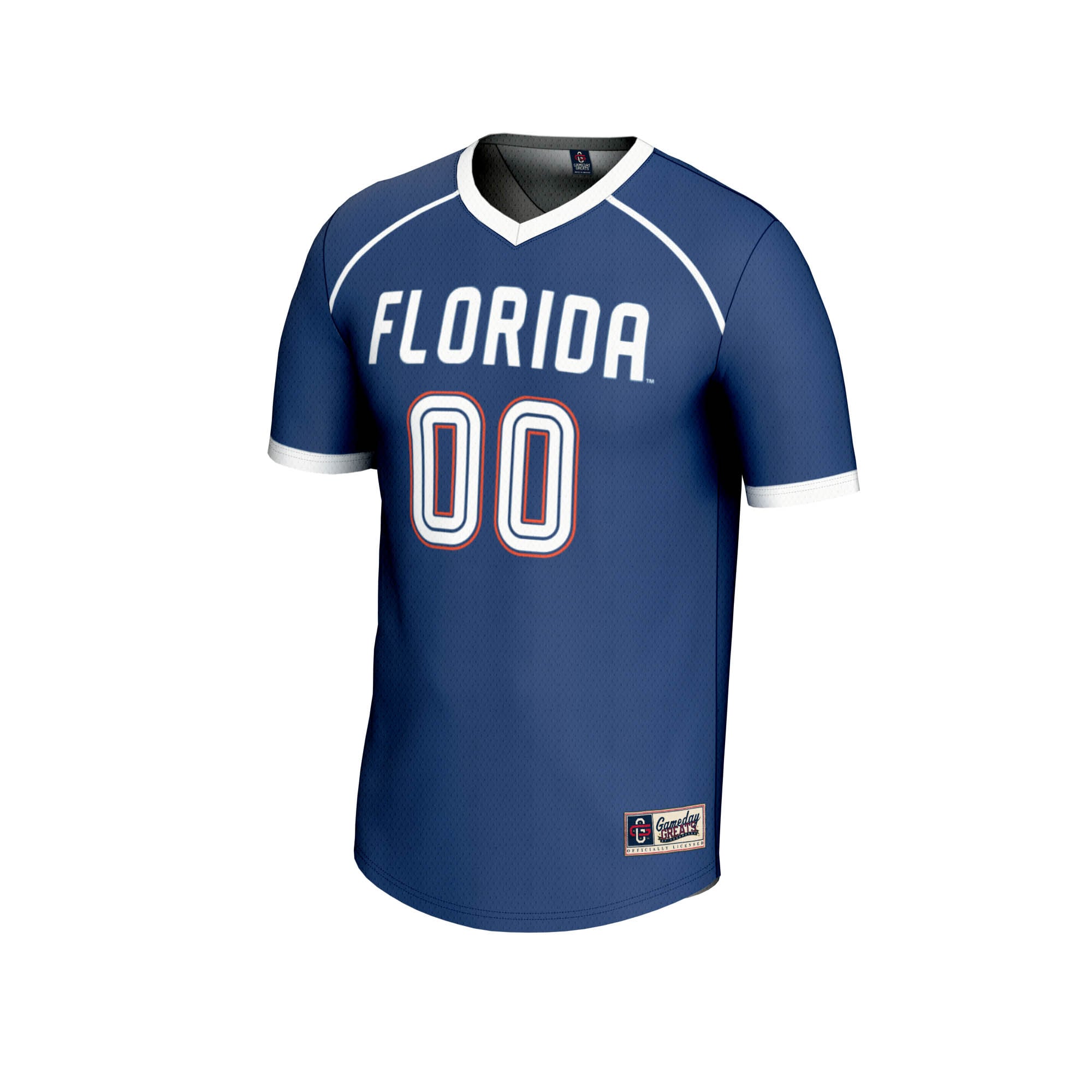 Florida Gators Unisex Women's Lacrosse Lightweight Jersey Royal - front view