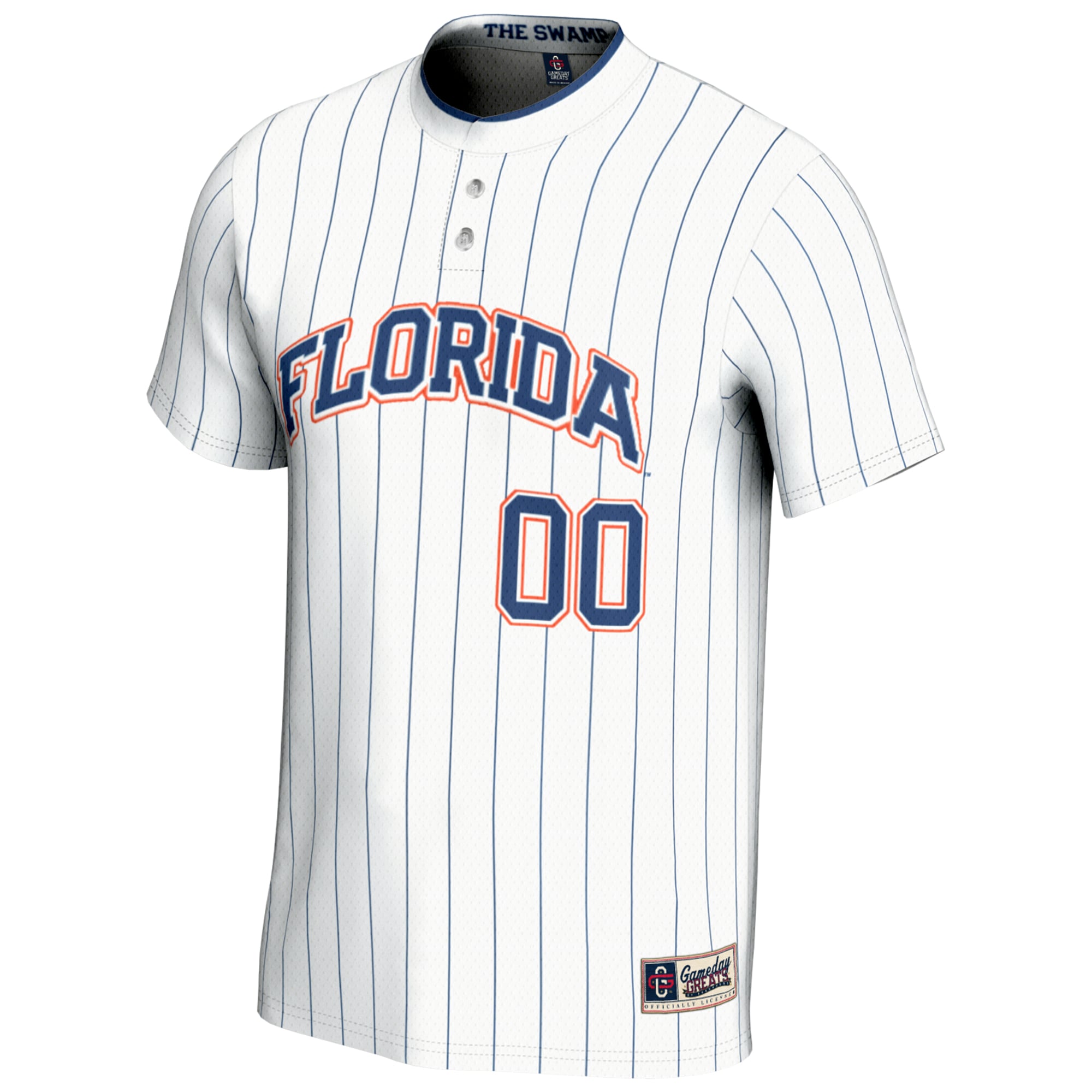 Florida Gators Youth Lightweight Softball Jersey White - front view