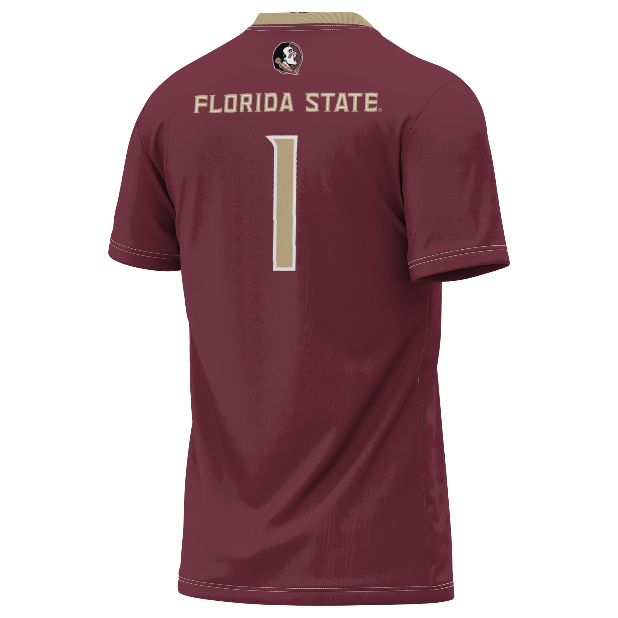 Florida State Seminoles Youth 2023 NCAA Women's Soccer National Champions Four-Star - back view