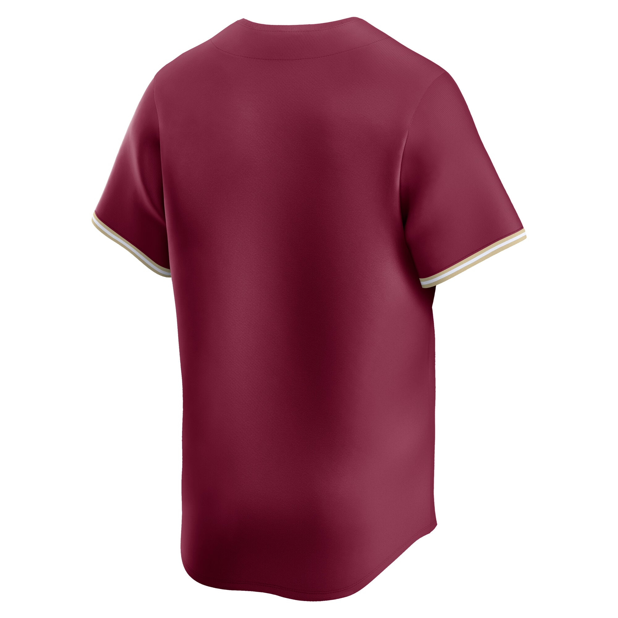Florida State Seminoles Baseball Jersey Garnet - back view