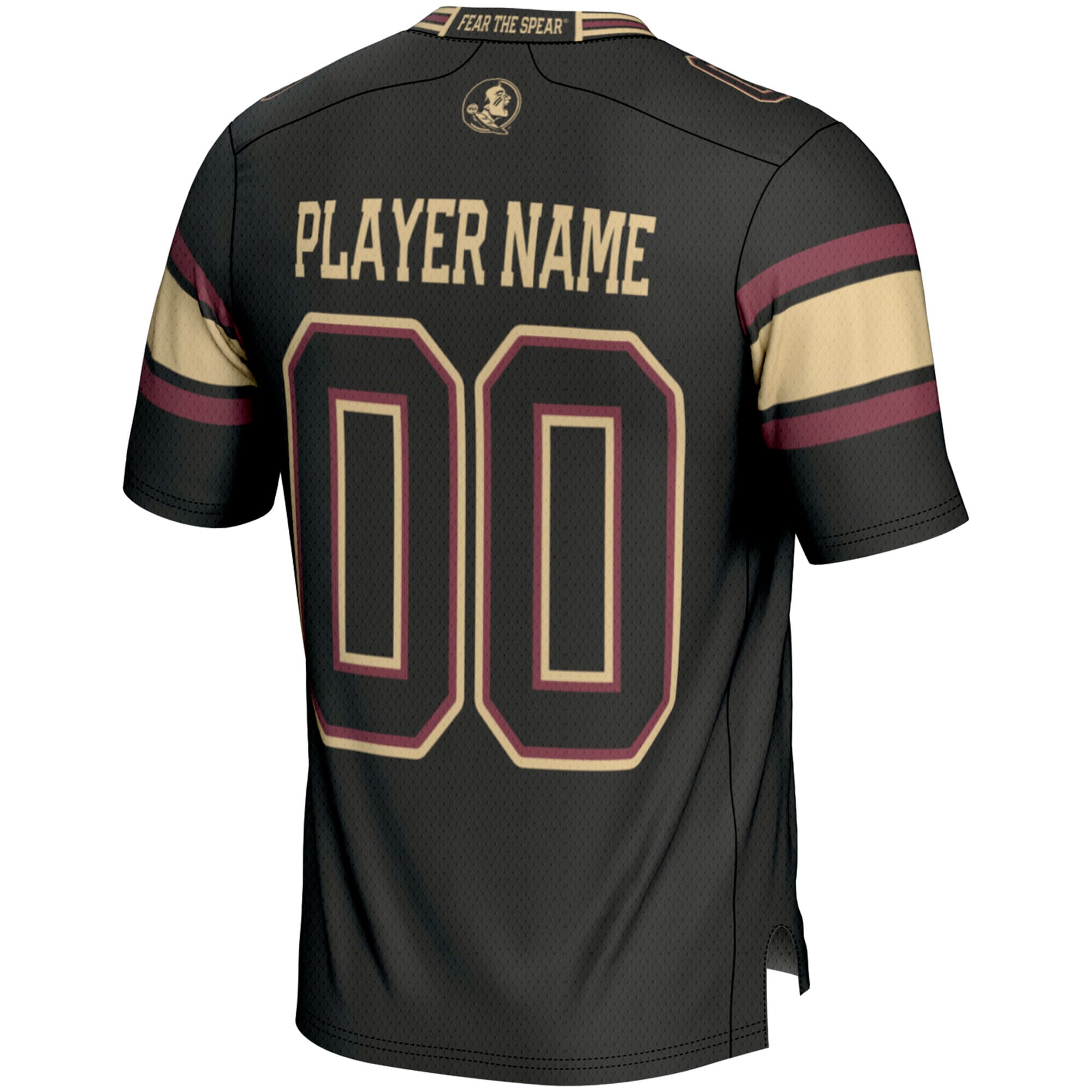 Florida State Seminoles Football Jersey Black - back view