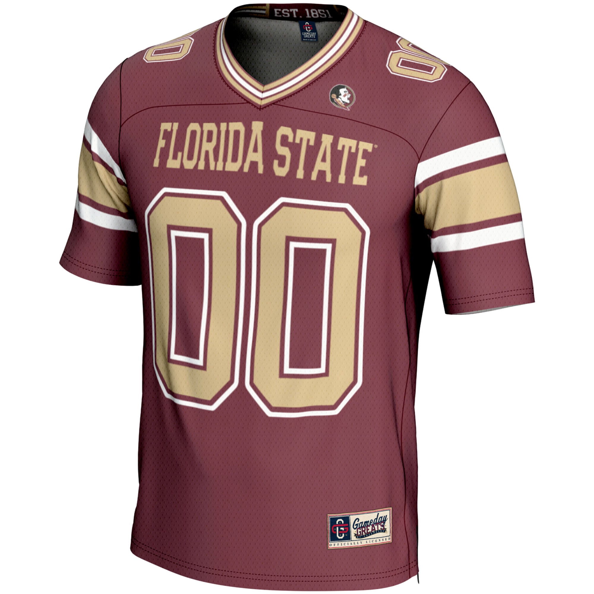 Florida State Seminoles Football Jersey Maroon - front view