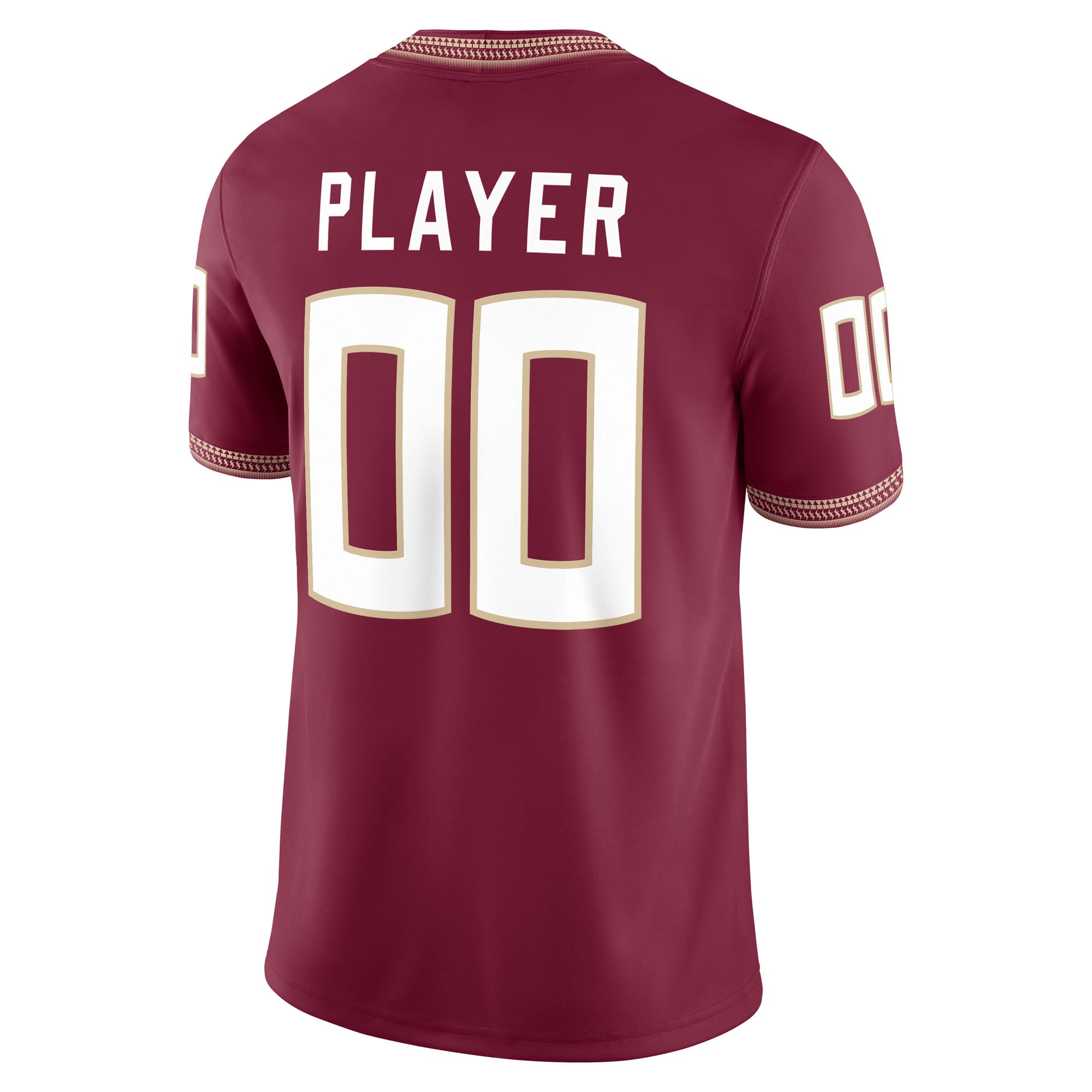 Florida State Seminoles Jersey Garnet - back view