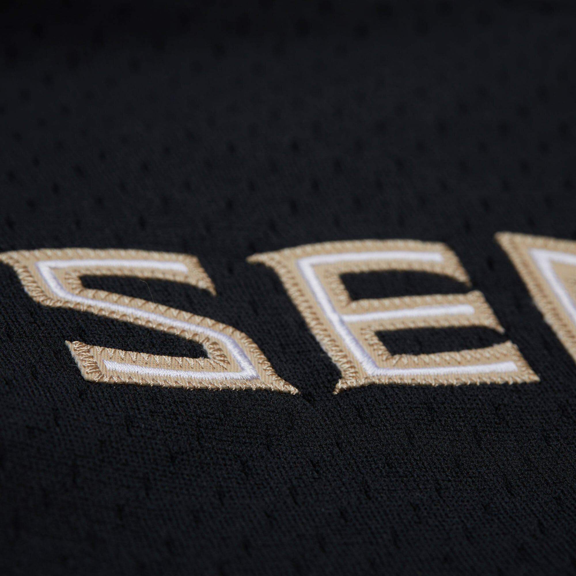 Florida State Seminoles On The Clock Full-Button Fashion Jersey Black - detail view 1
