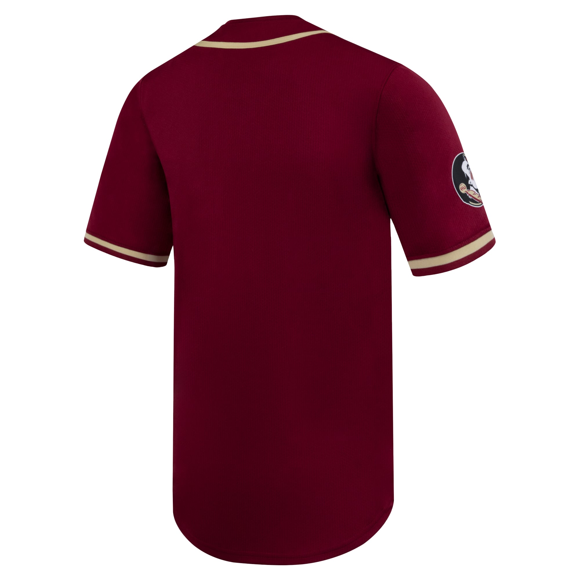 Florida State Seminoles Youth Baseball Jersey Garnet - back view