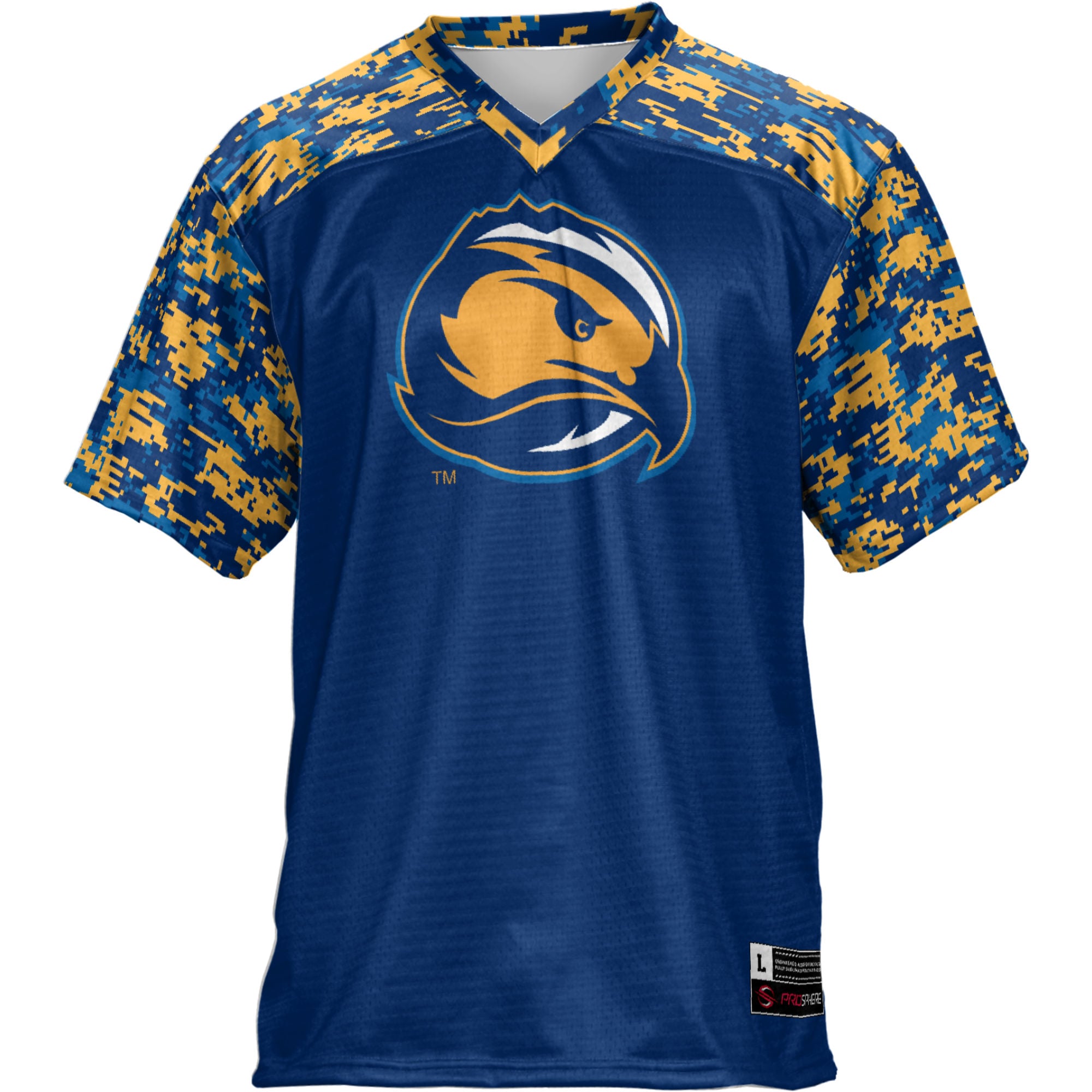 Fort Lewis College Skyhawks Football Jersey Navy - front view