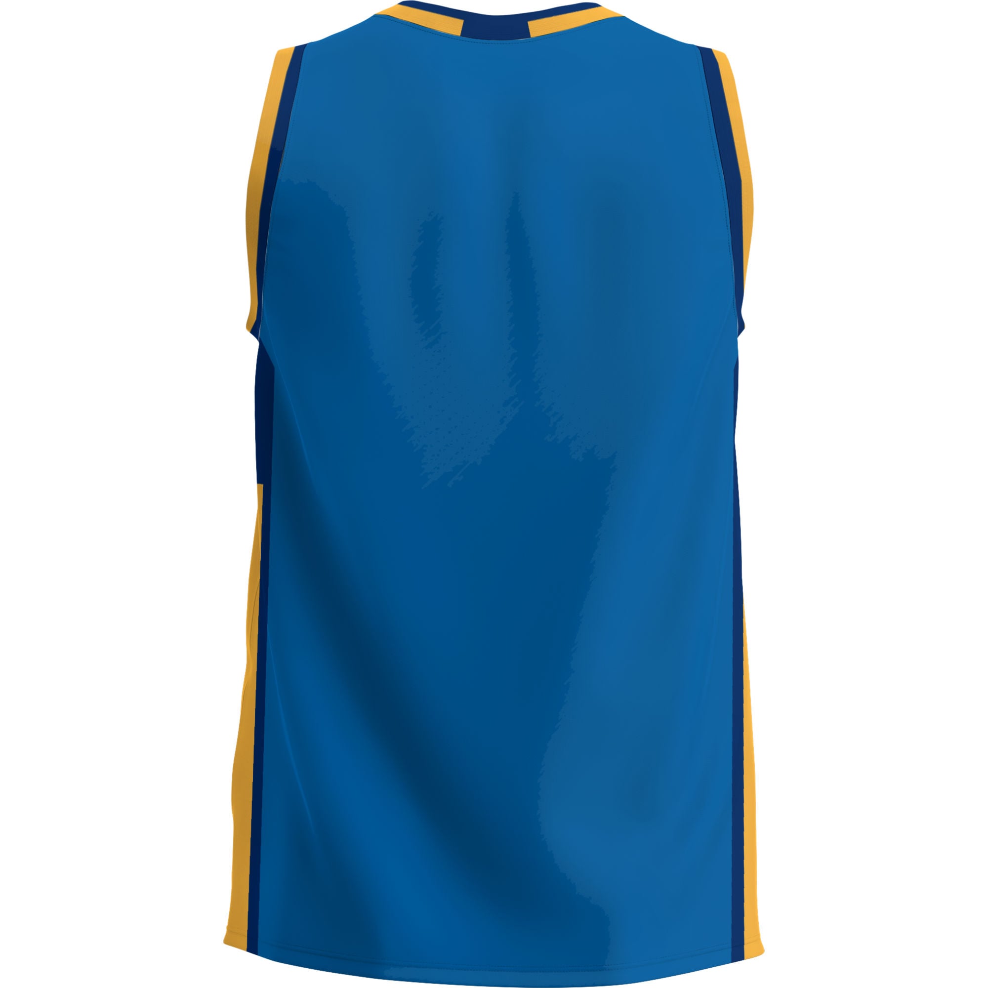Fort Lewis College Skyhawks Lightweight Basketball Jersey Blue - back view