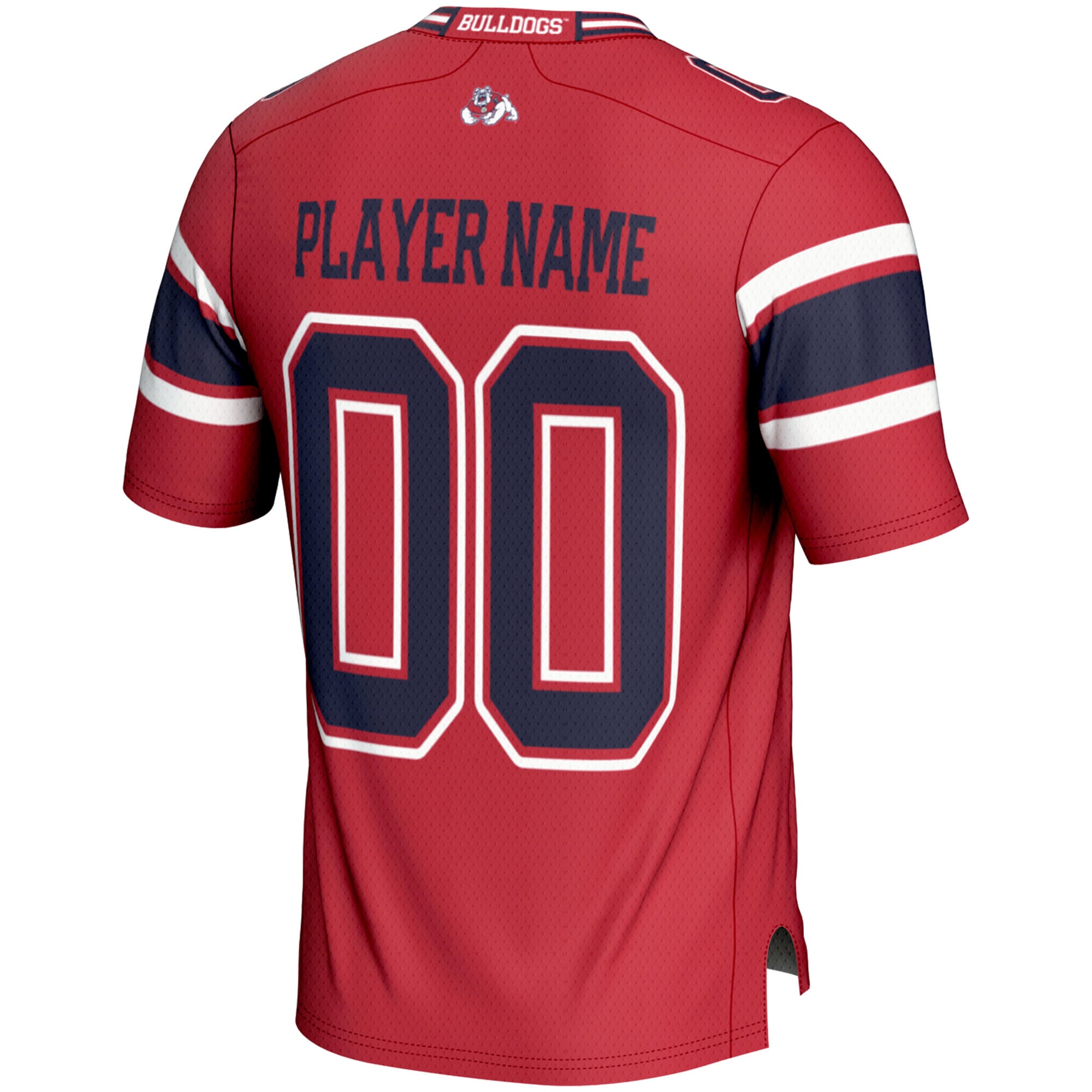 Fresno State Bulldogs Football Jersey Red - back view