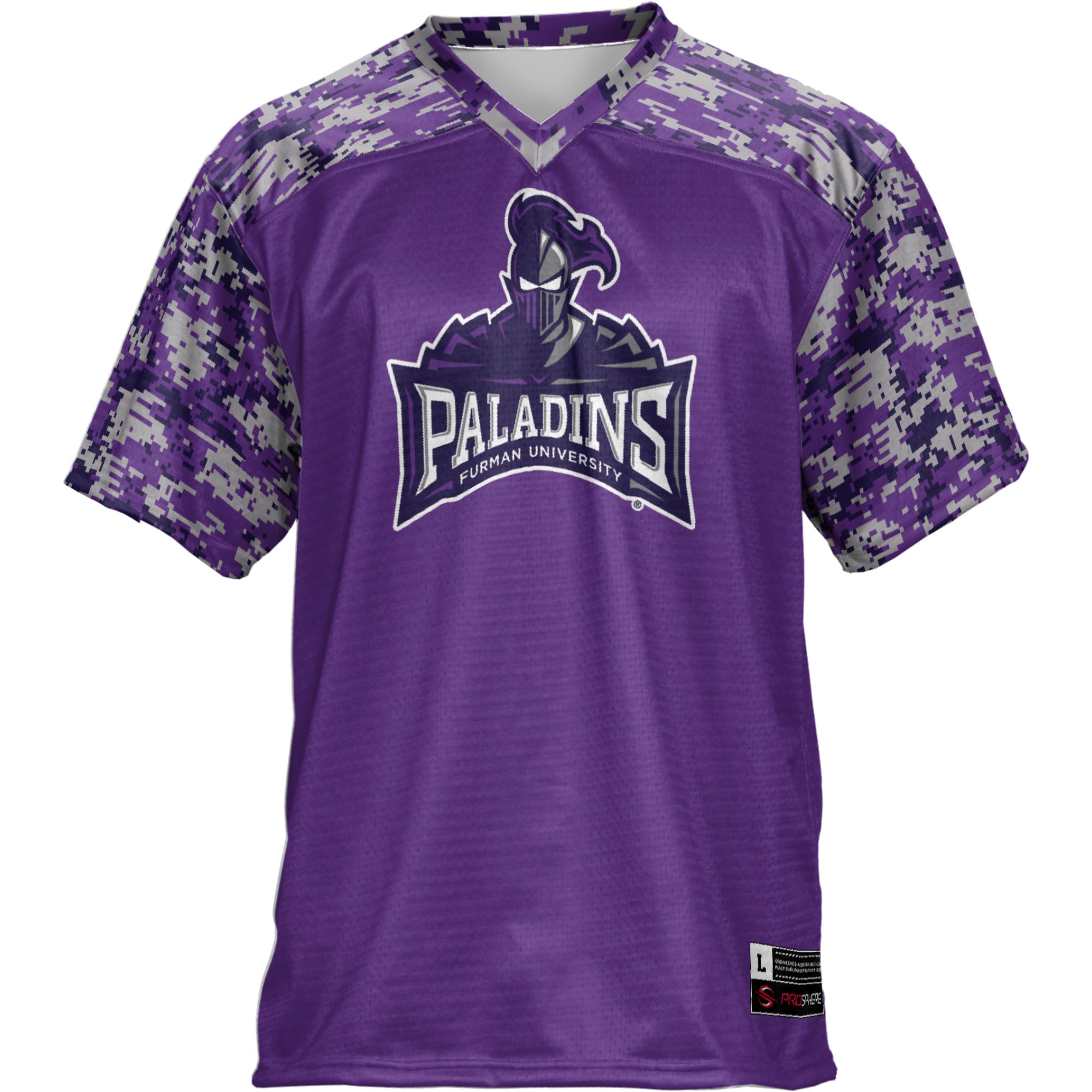Furman Paladins Football Jersey Purple - front view