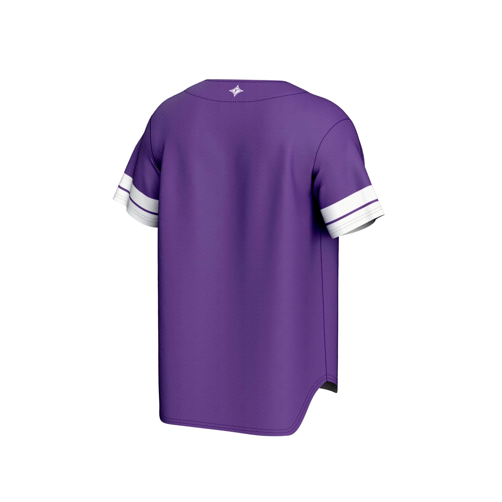 Furman Paladins Unisex Spirit Baseball Jersey Purple - back view