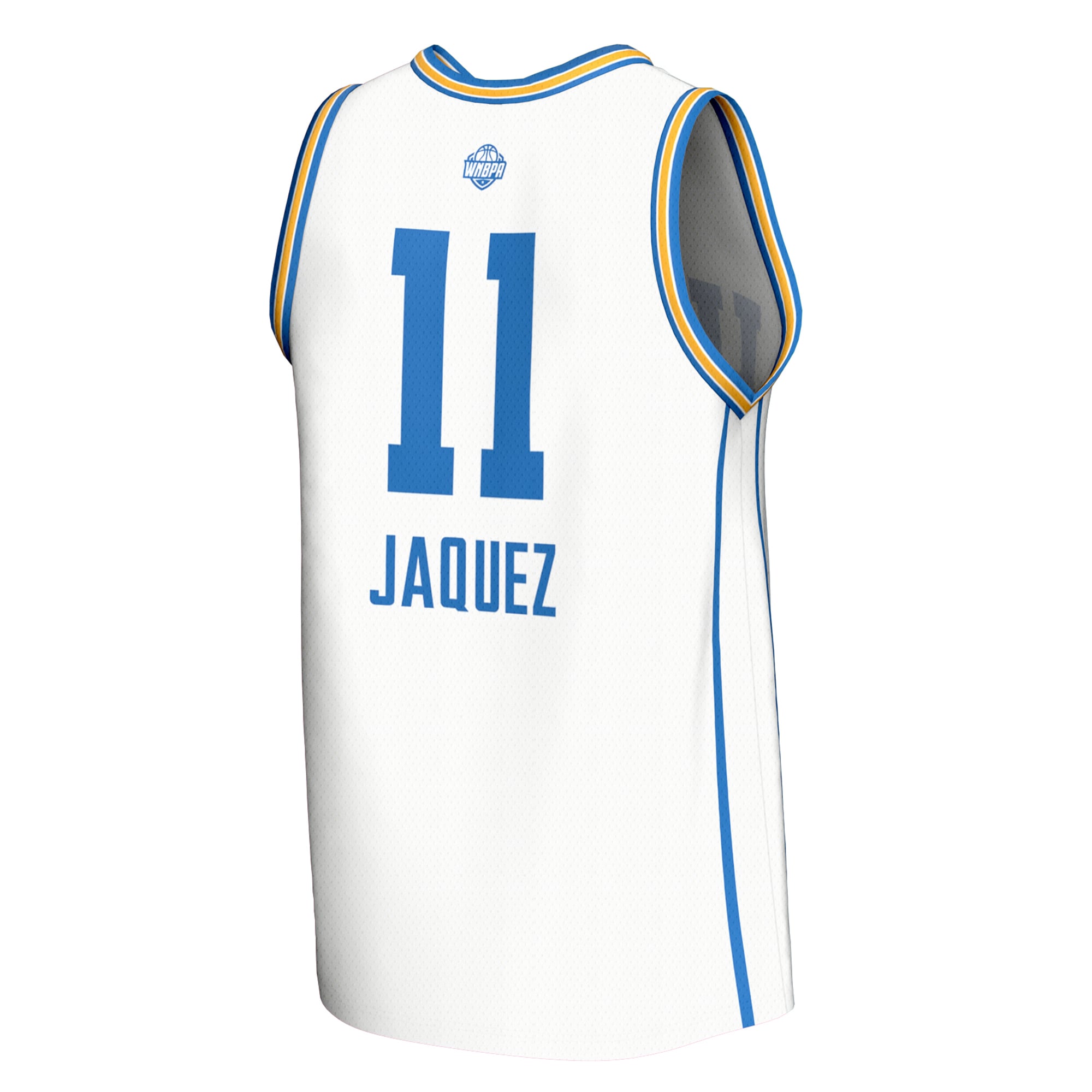 Gabby Jaquez UCLA Bruins Youth Lightweight Collegiate Women's Basketball Fashion Jersey - back view