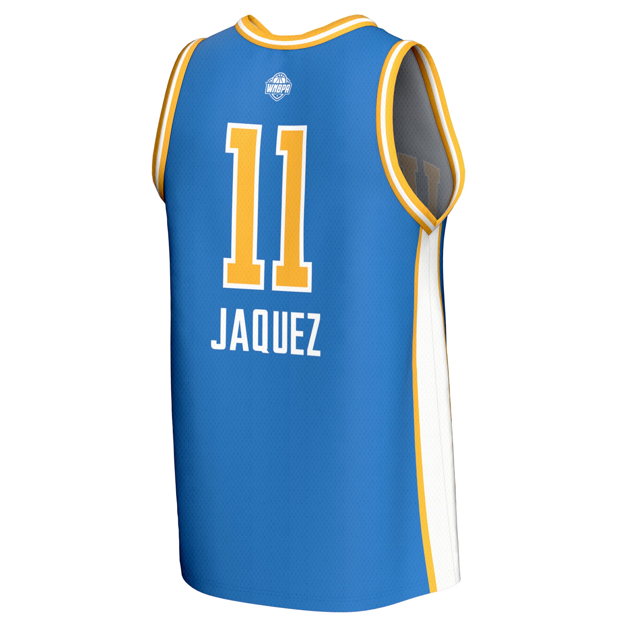 Gabby Jaquez UCLA Bruins Youth Lightweight Collegiate Women's Basketball Fashion Jersey - back view