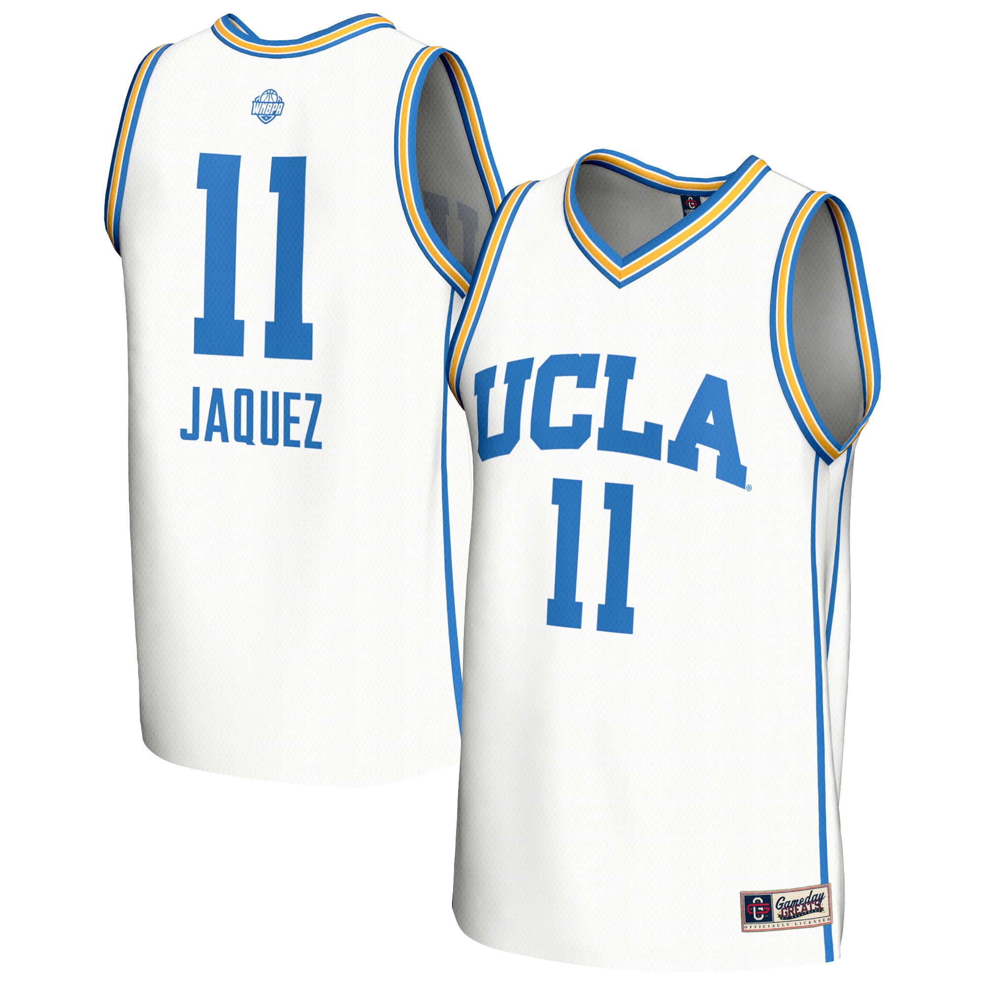 Gabby Jaquez UCLA Bruins Youth Lightweight Collegiate Women's Basketball - front and back view